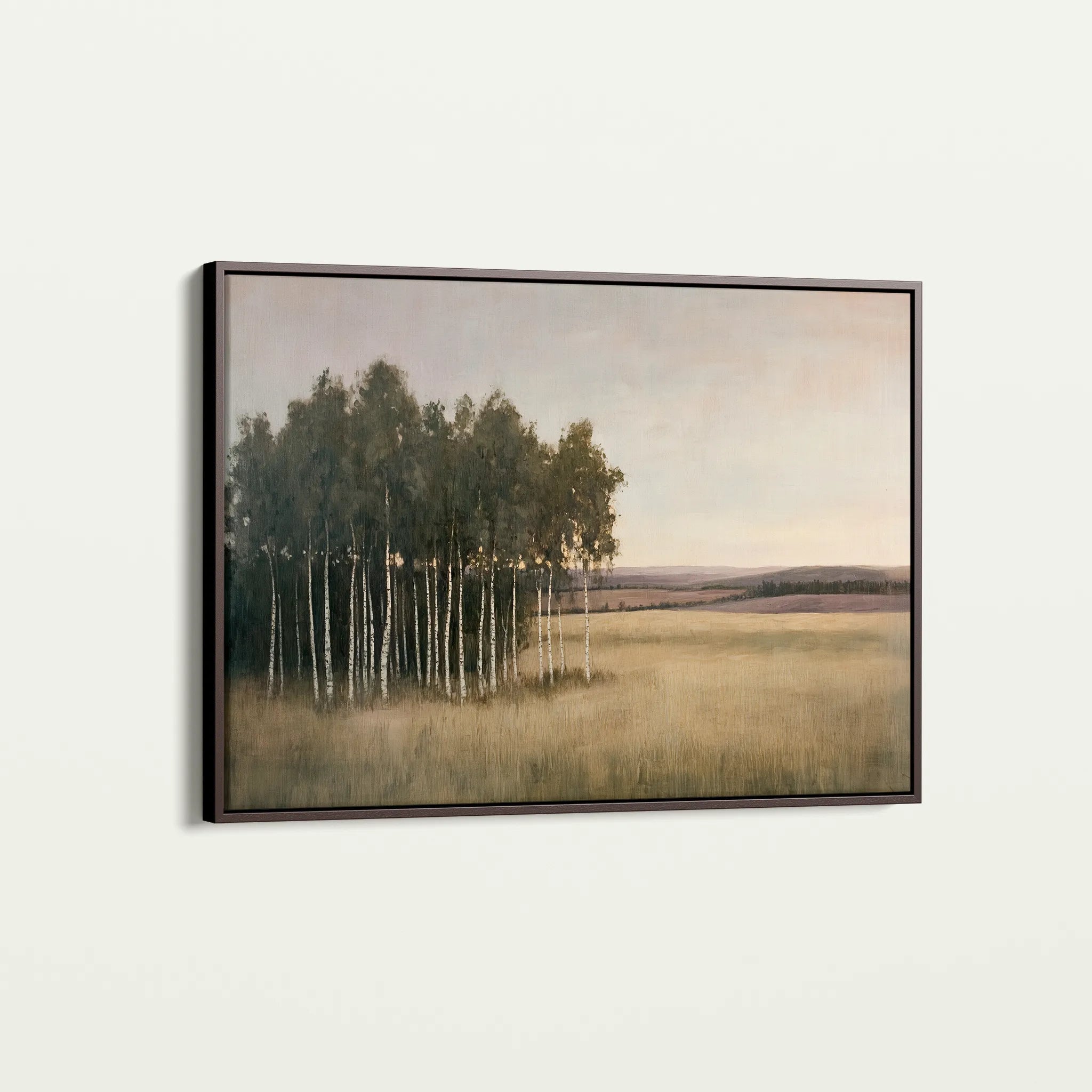 Landscape 451 Canvas Art 18" x 24" / 45 x 60 cm / Black