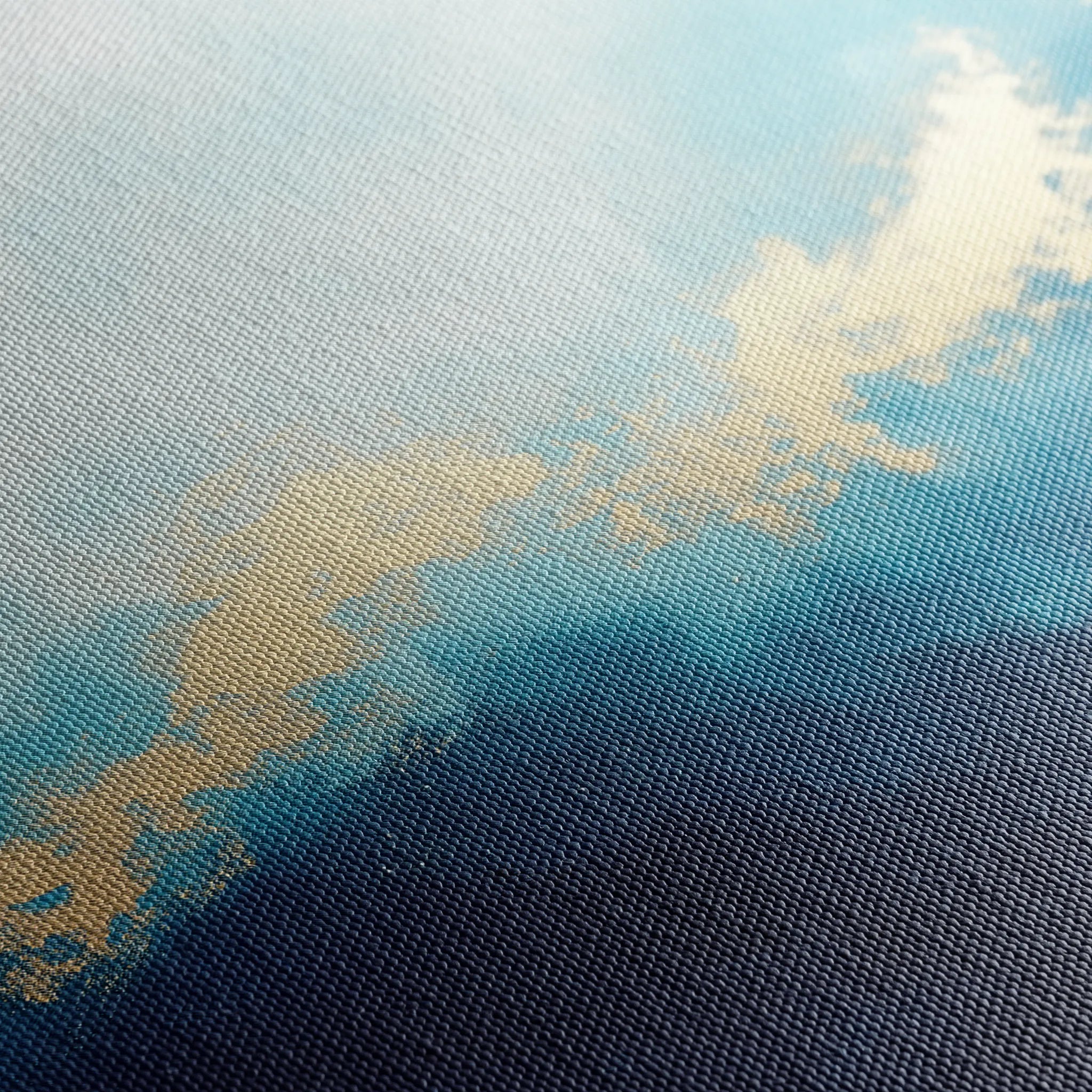 Abstract 452 Canvas Art 18" x 24" / 45 x 60 cm / Black