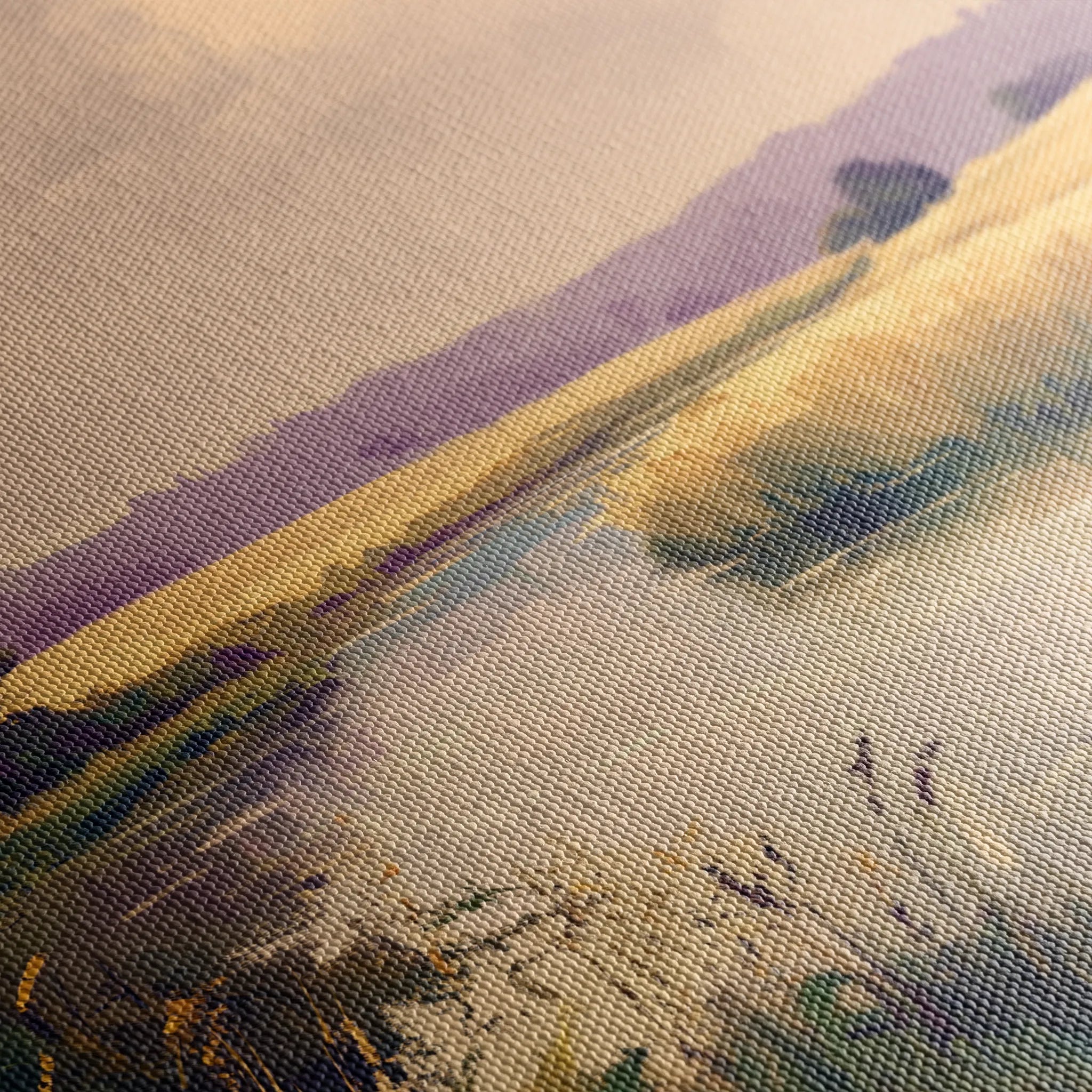 Landscape 452 Canvas Art 18" x 24" / 45 x 60 cm / Black