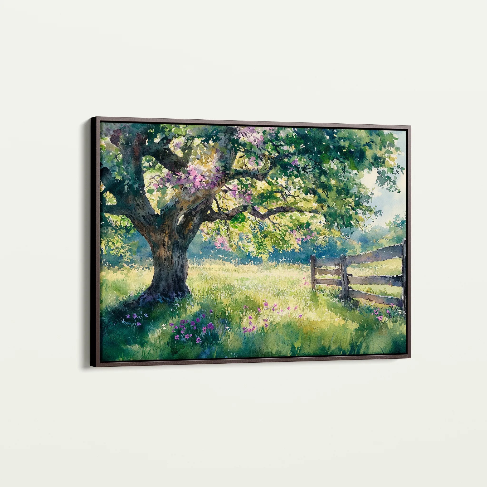 Landscape 456 Canvas Art 18" x 24" / 45 x 60 cm / Black