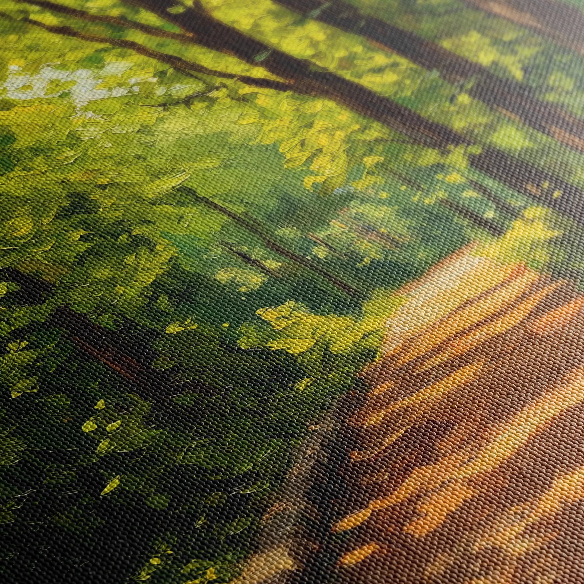 Landscape 458 Canvas Art 18" x 24" / 45 x 60 cm / Black