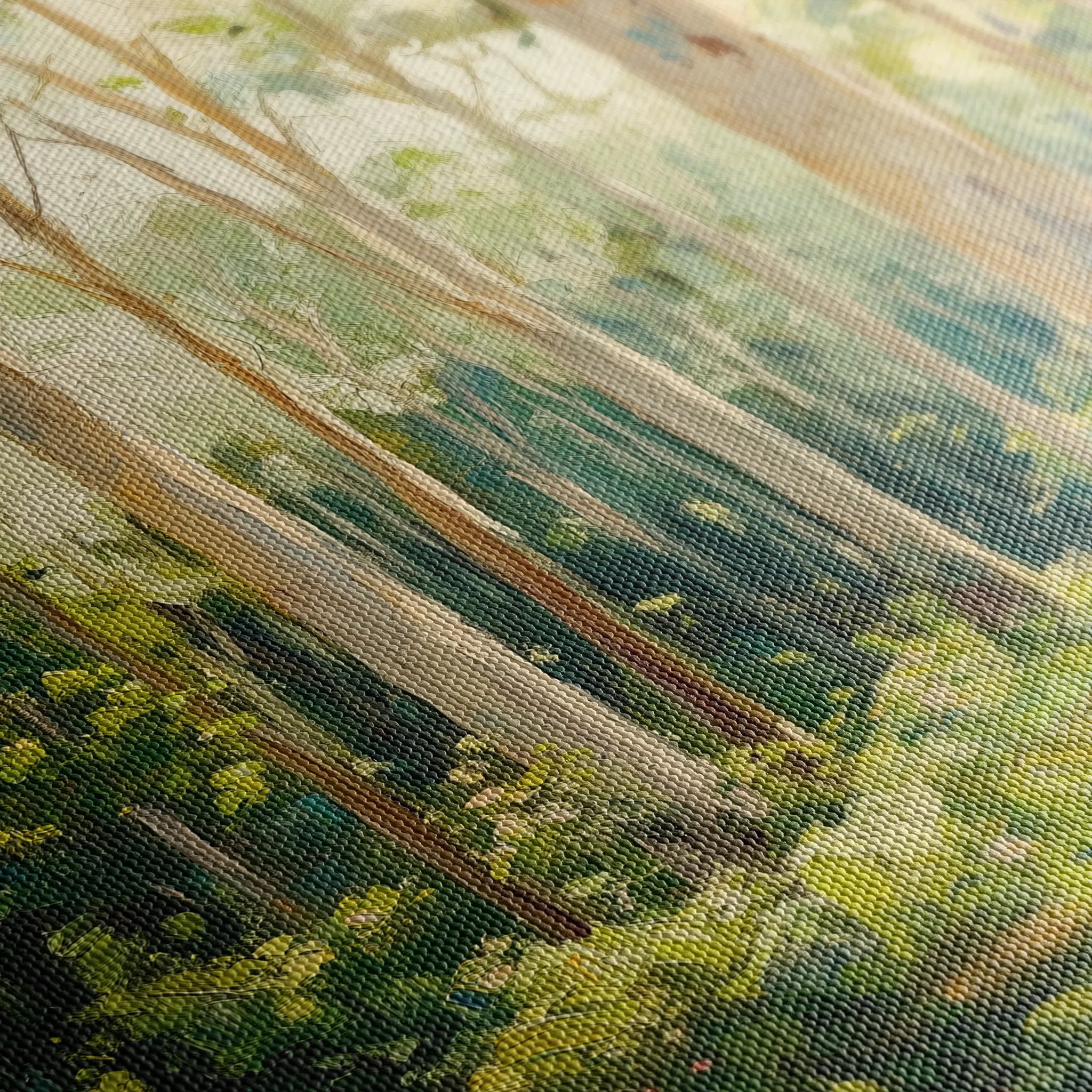 Landscape 463 Canvas Art 18" x 24" / 45 x 60 cm / Black