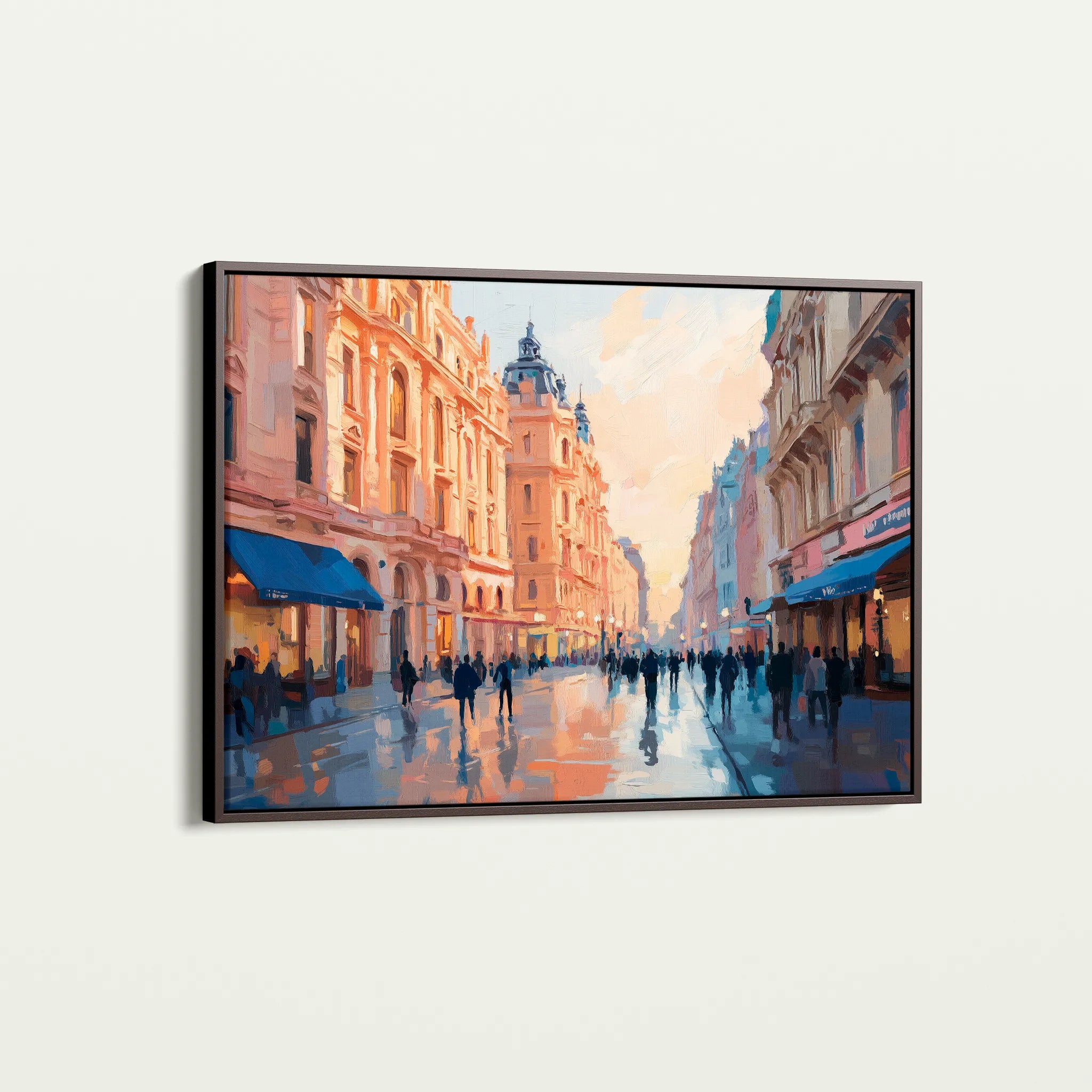 Landscape 465 Canvas Art 18" x 24" / 45 x 60 cm / Black