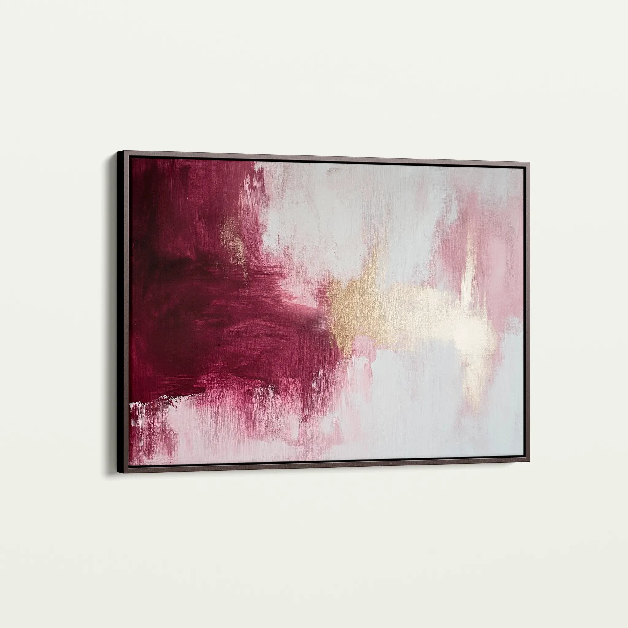 Abstract 468 Canvas Art 18" x 24" / 45 x 60 cm / Black