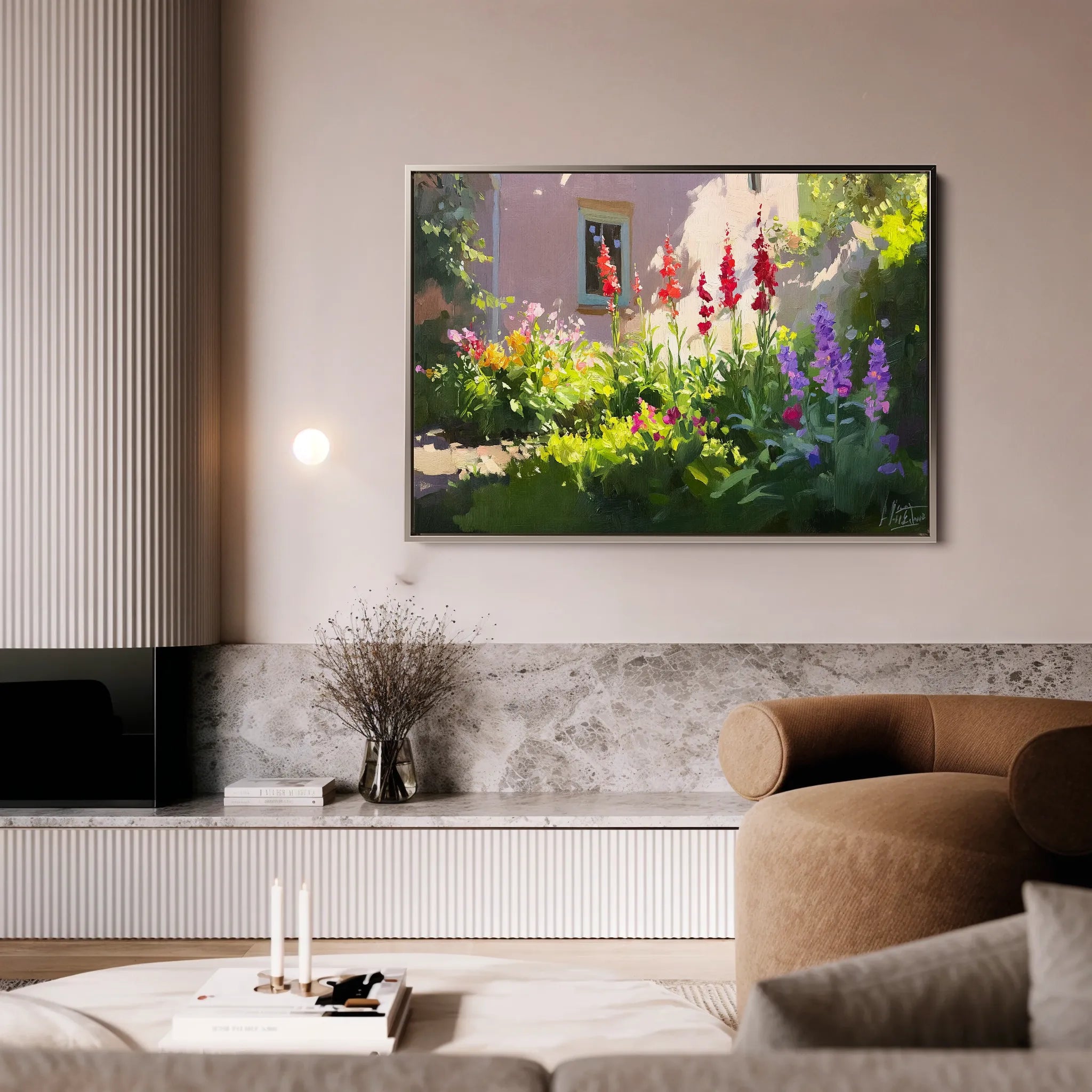 Landscape 471 Canvas Art 18" x 24" / 45 x 60 cm / Black