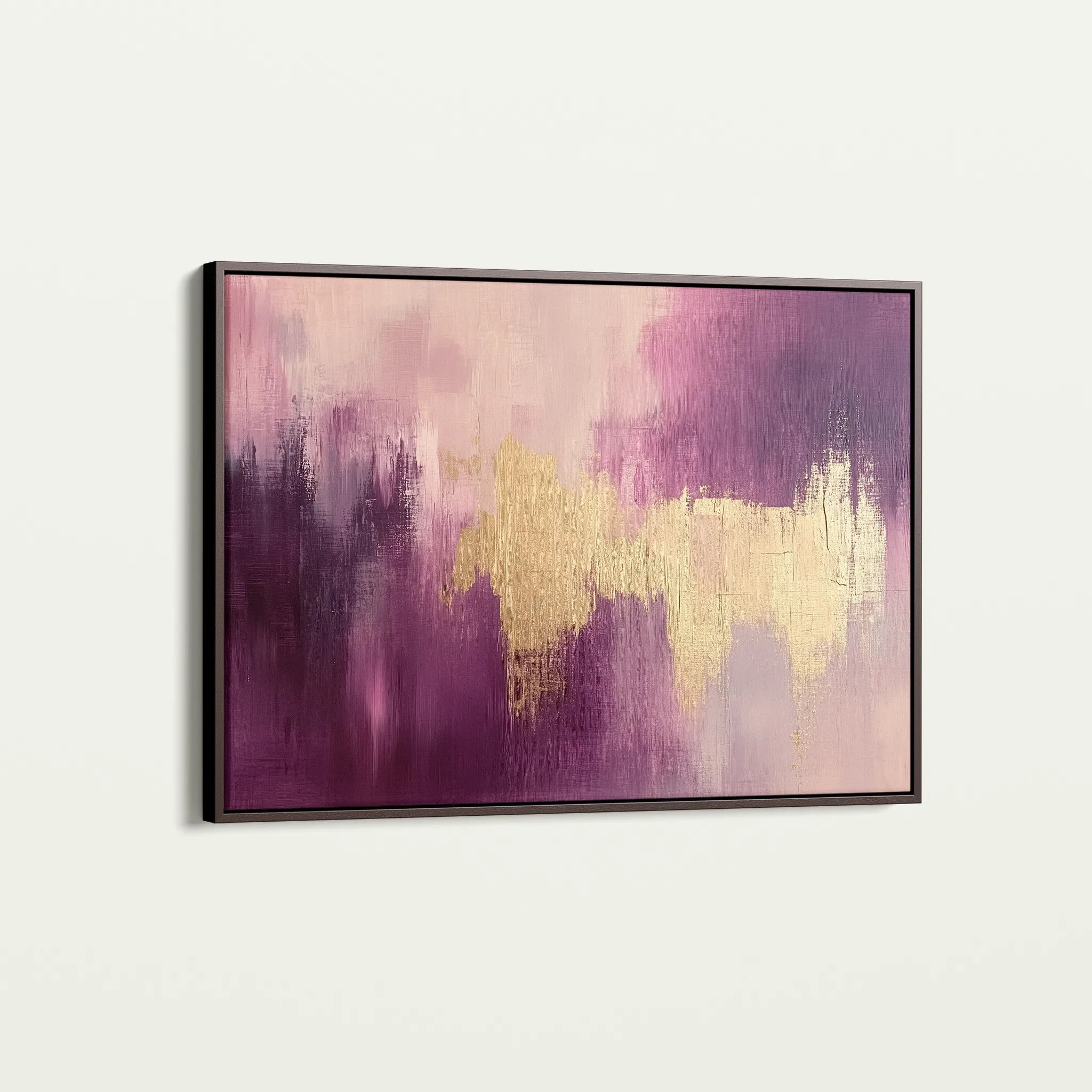 Abstract 472 Canvas Art 18" x 24" / 45 x 60 cm / Black
