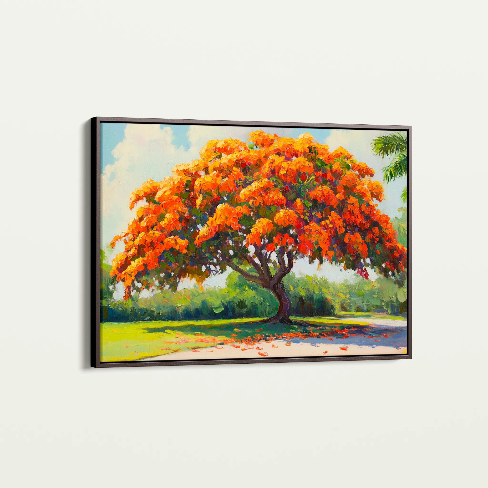 Landscape 472 Canvas Art 18" x 24" / 45 x 60 cm / Black