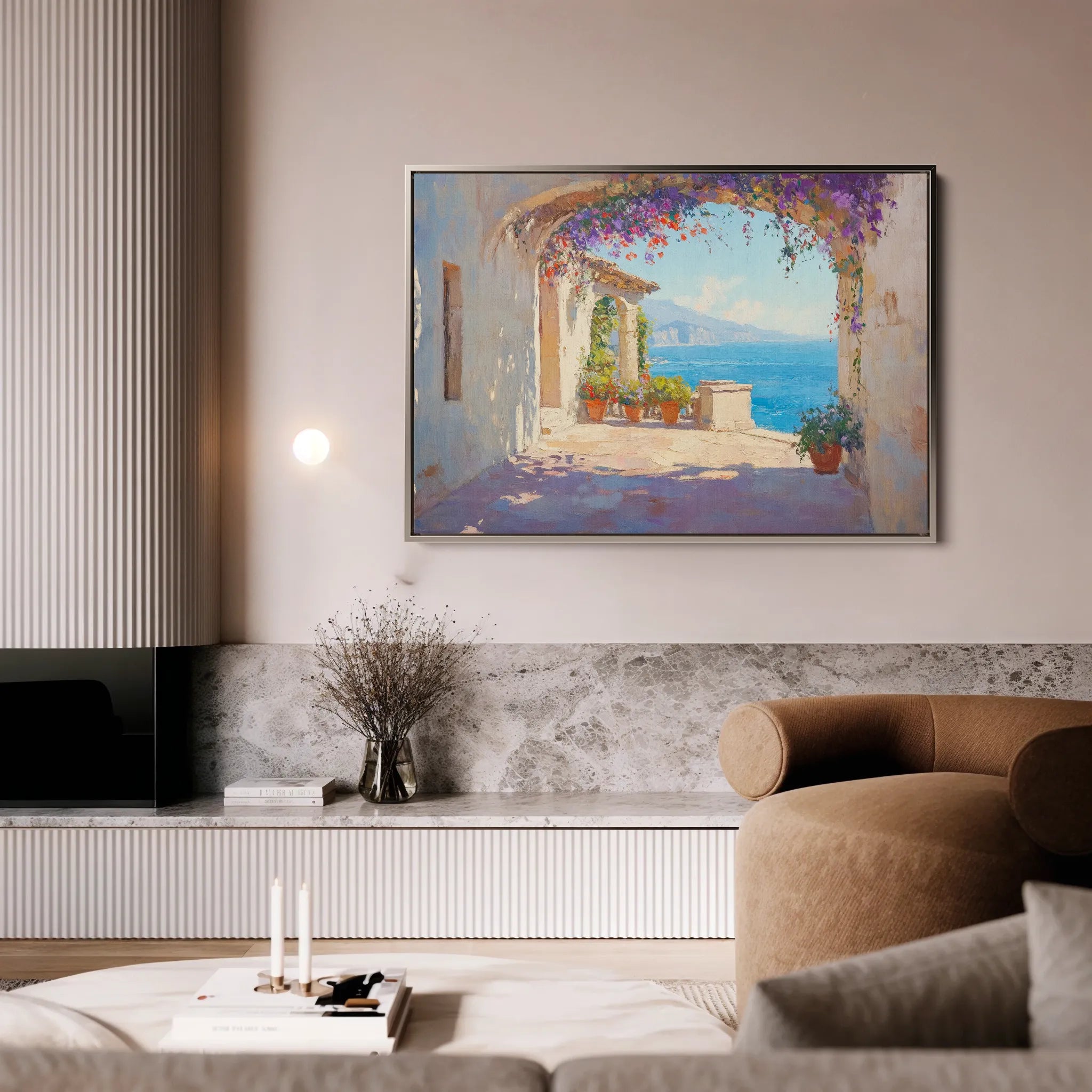 Landscape 473 Canvas Art 18" x 24" / 45 x 60 cm / Black
