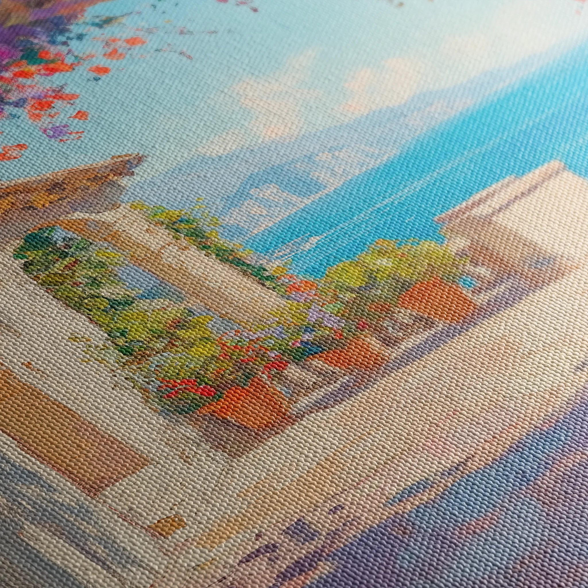 Landscape 473 Canvas Art 18" x 24" / 45 x 60 cm / Black