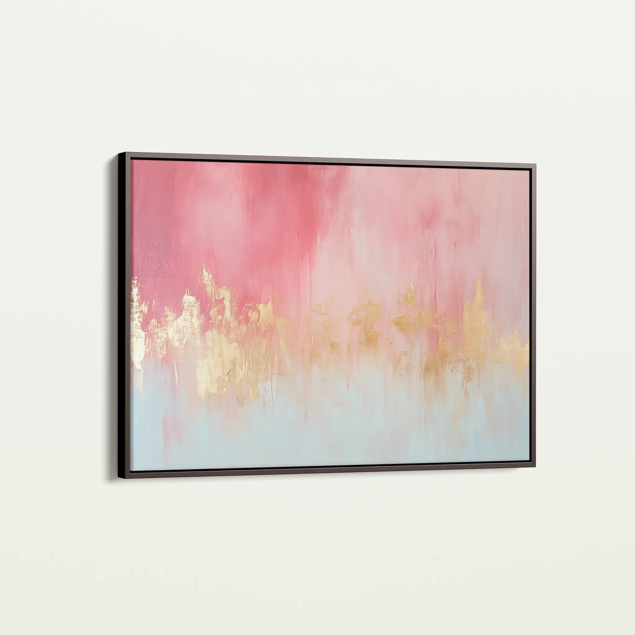 Abstract 474 Canvas Art 18" x 24" / 45 x 60 cm / Black