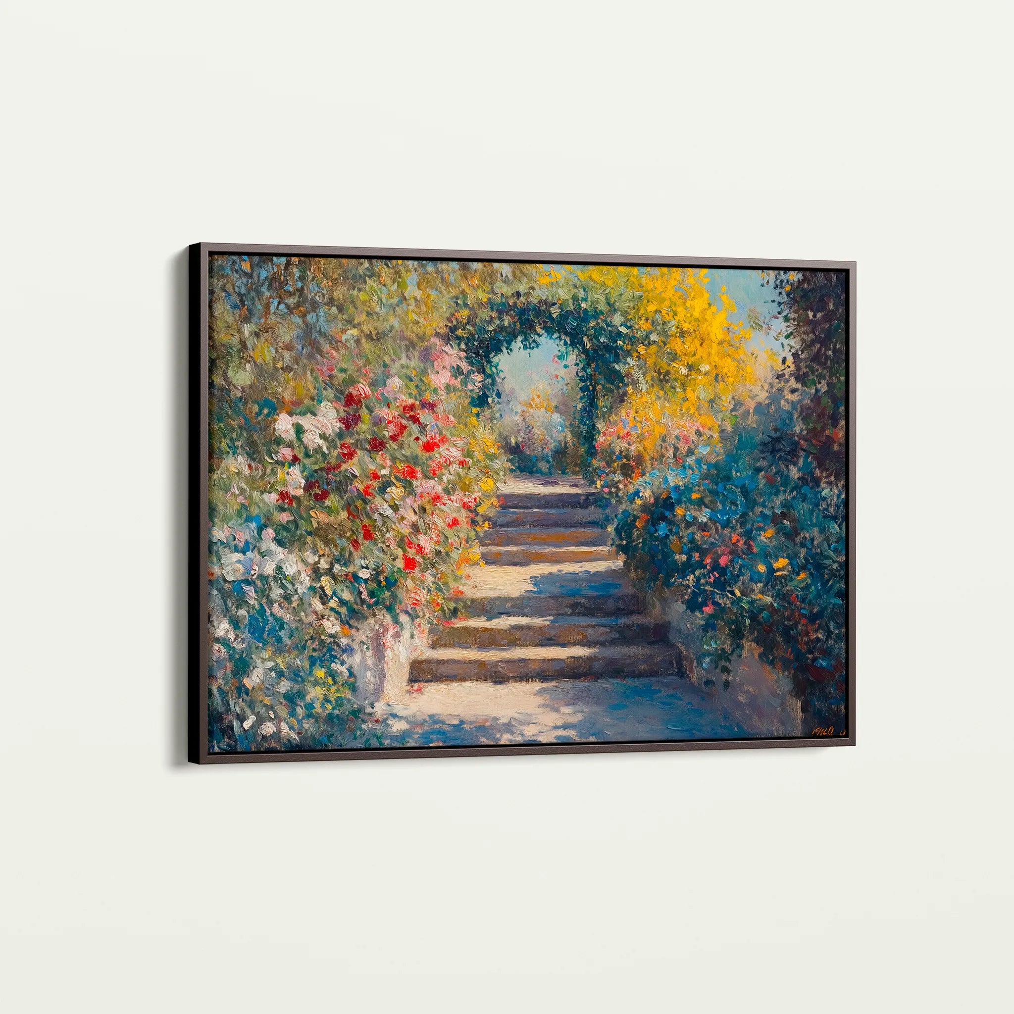 Landscape 474 Canvas Art 18" x 24" / 45 x 60 cm / Black