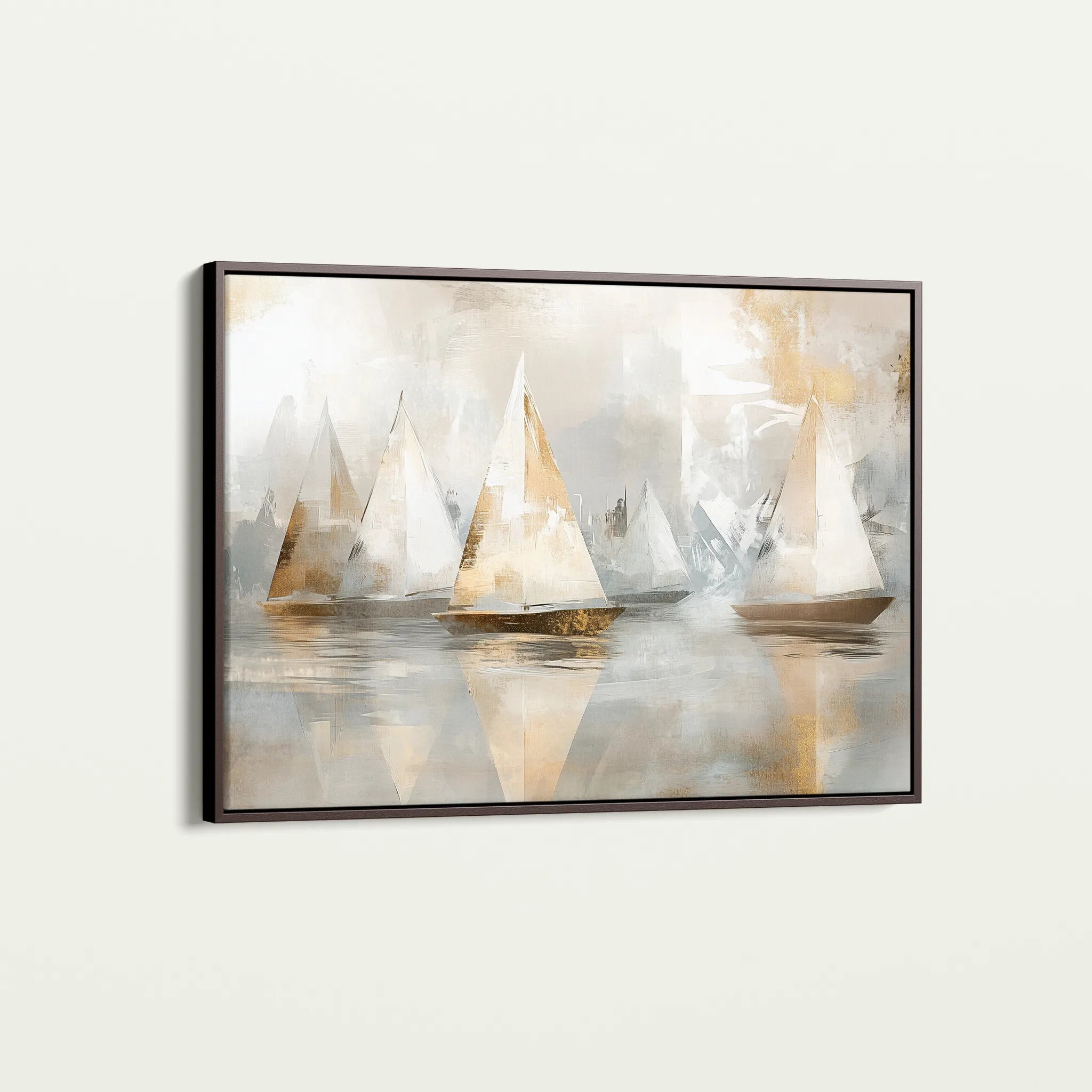 Landscape 481 Canvas Art 18" x 24" / 45 x 60 cm / Black