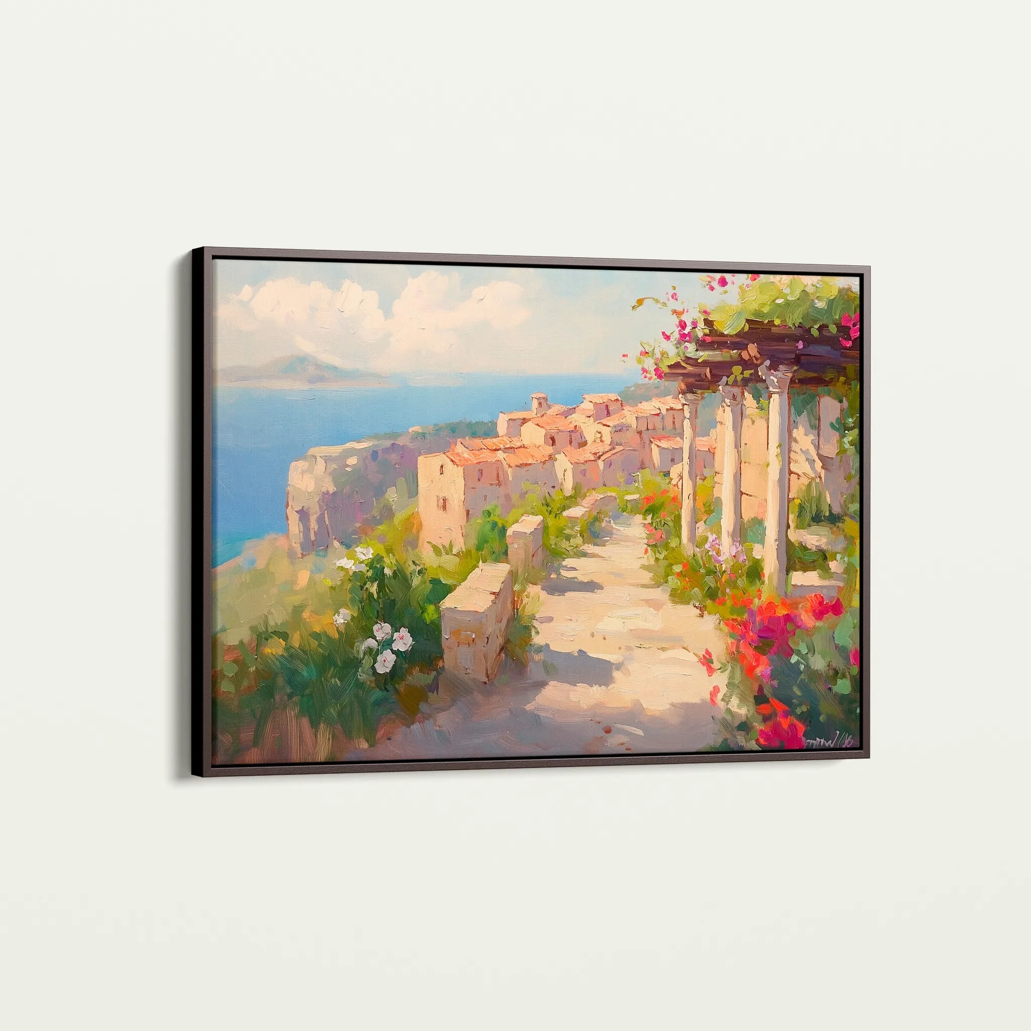 Landscape 482 Canvas Art 18" x 24" / 45 x 60 cm / Black