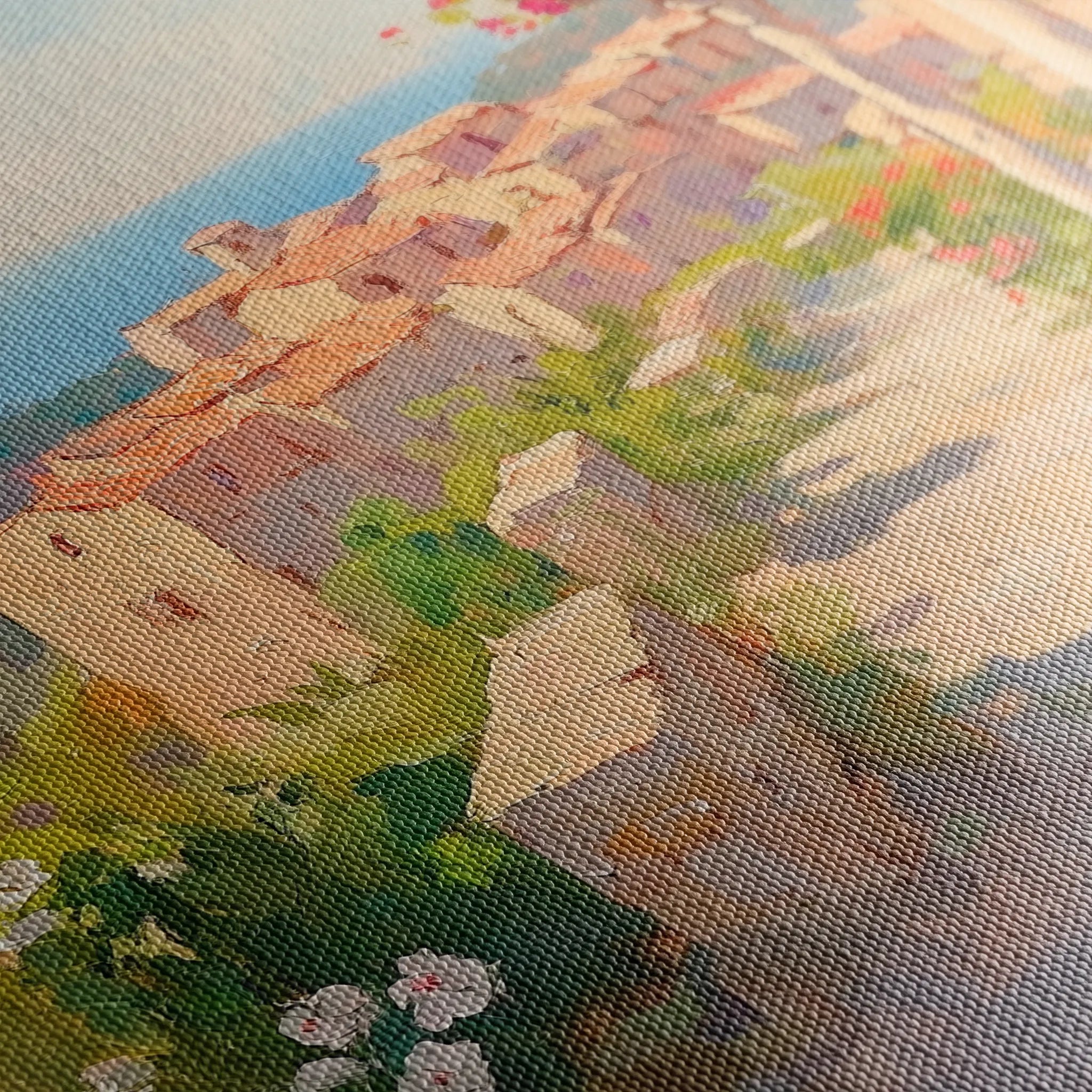 Landscape 482 Canvas Art 18" x 24" / 45 x 60 cm / Black