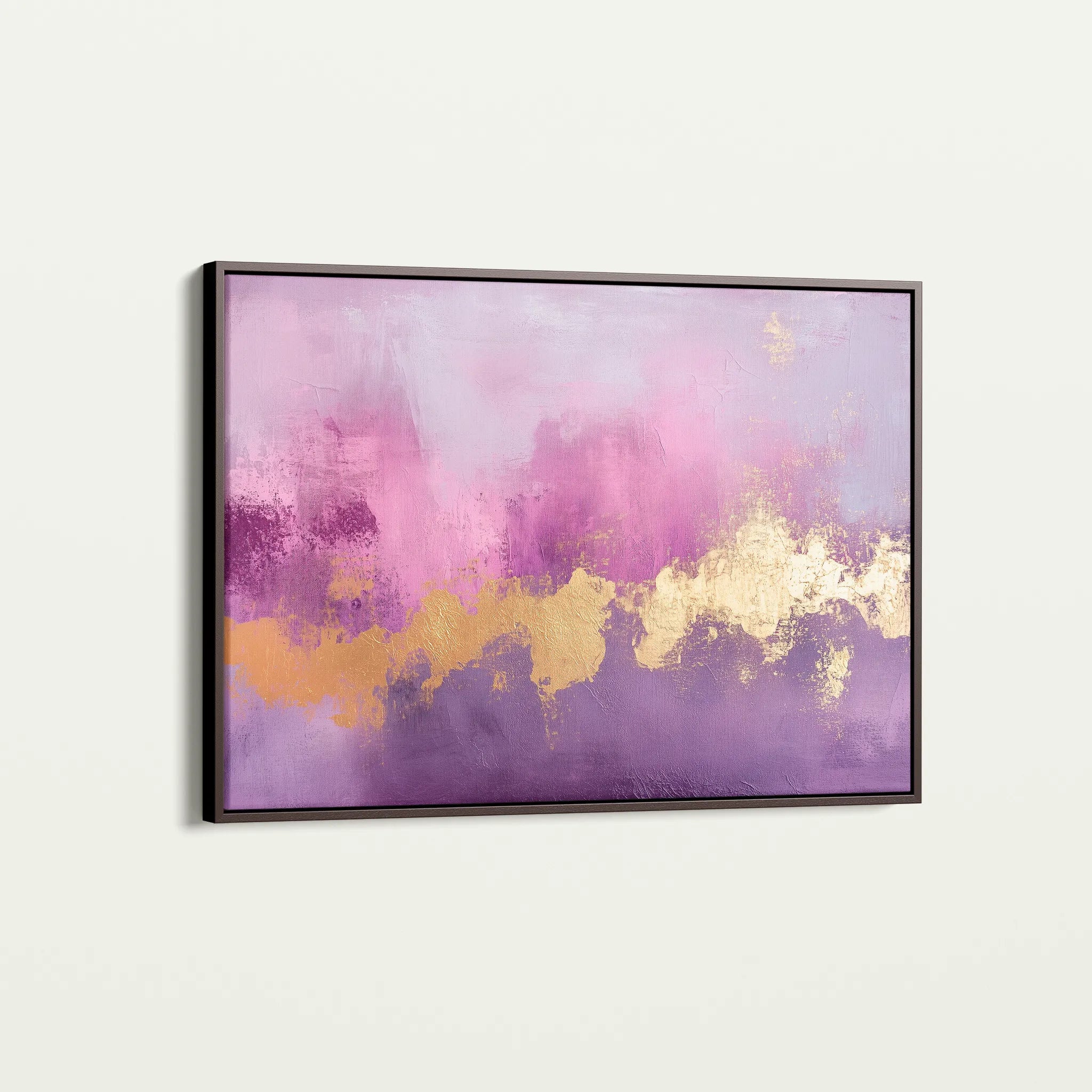 Abstract 485 Canvas Art 18" x 24" / 45 x 60 cm / Black