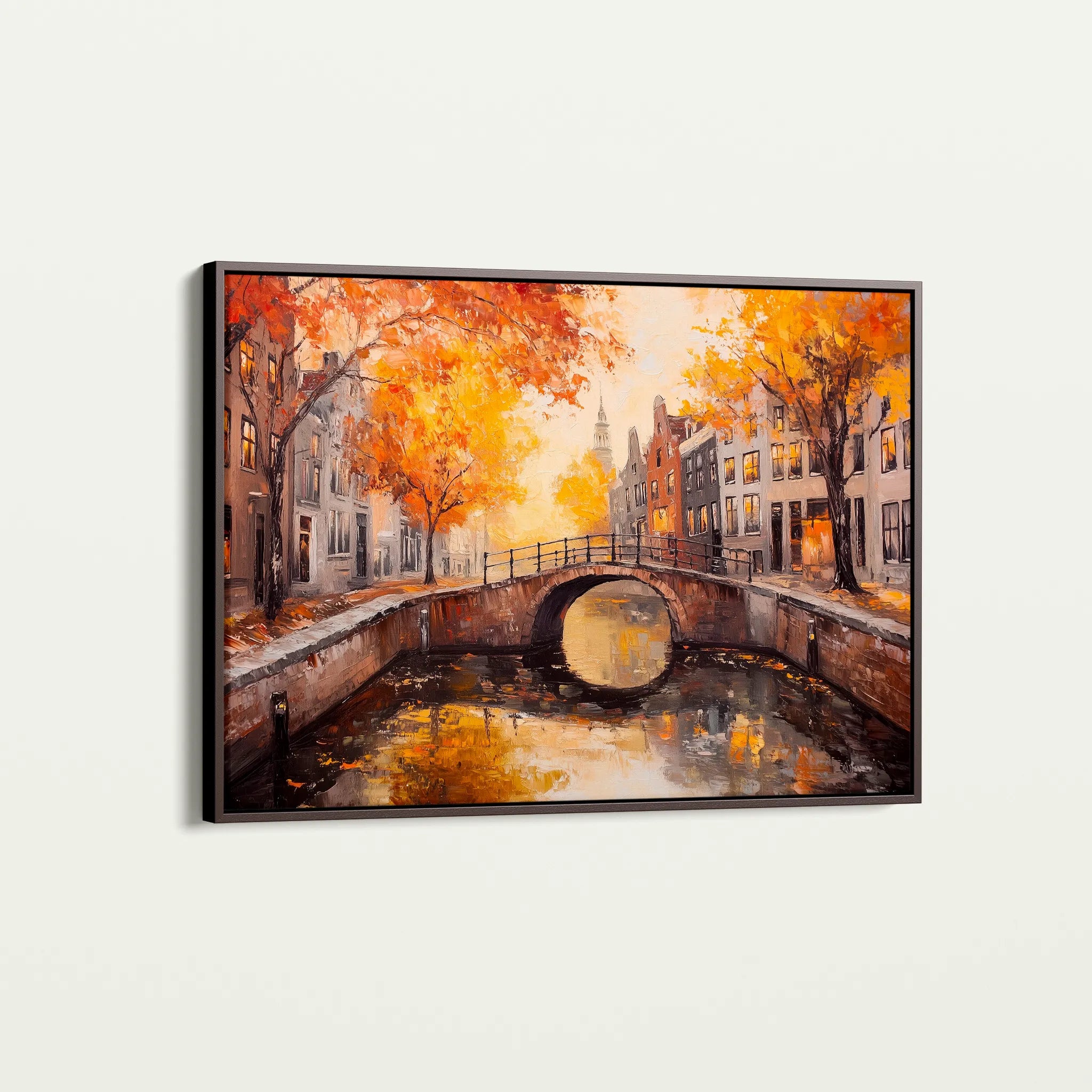 Landscape 487 Canvas Art 18" x 24" / 45 x 60 cm / Black
