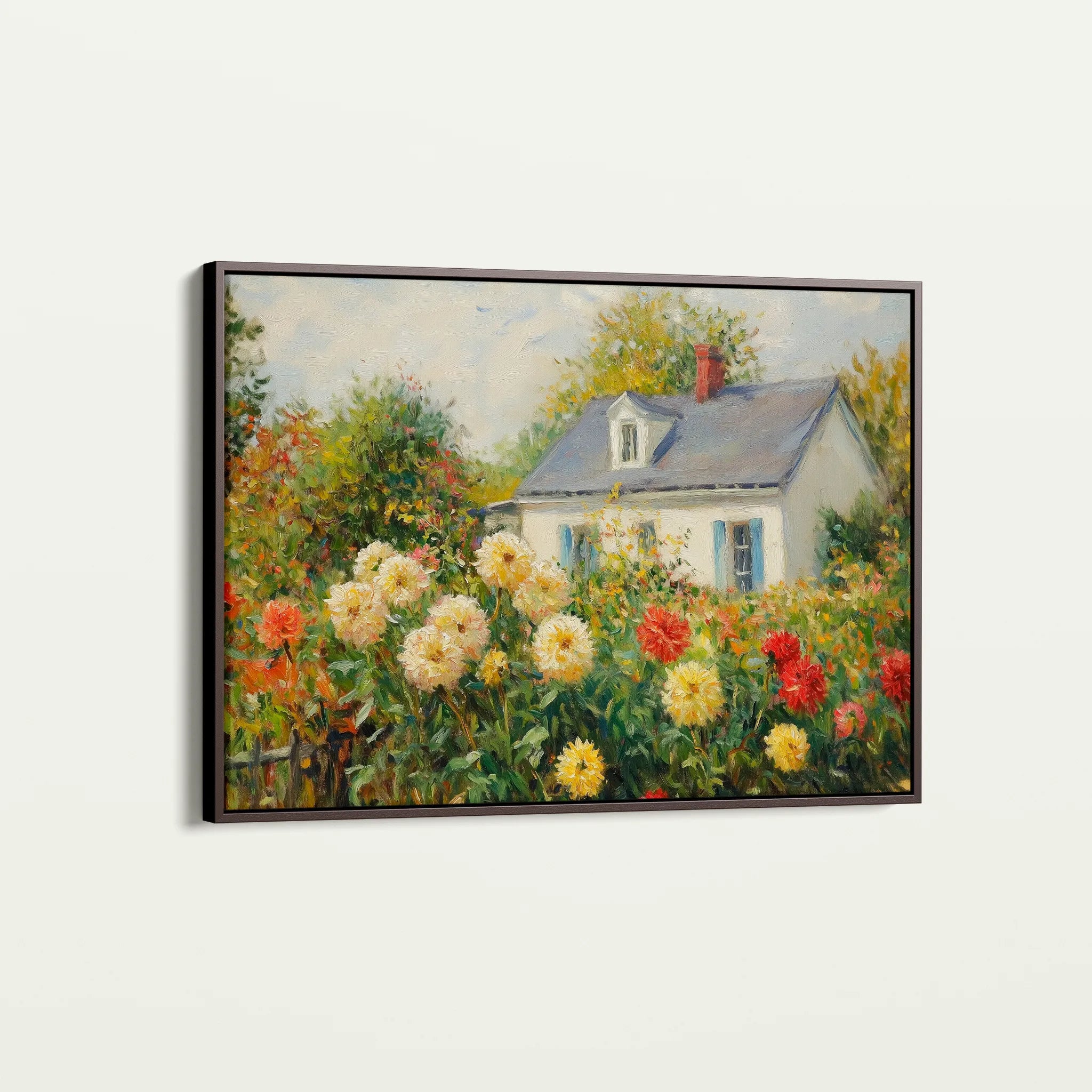 Landscape 491 Canvas Art 18" x 24" / 45 x 60 cm / Black