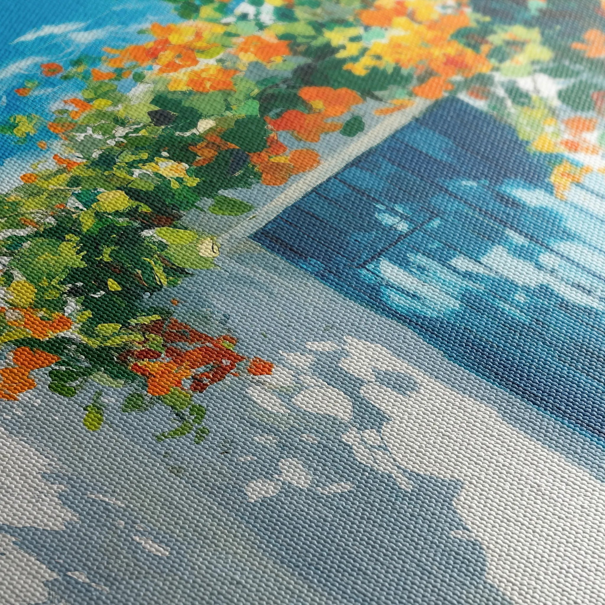 Landscape 493 Canvas Art 18" x 24" / 45 x 60 cm / Black