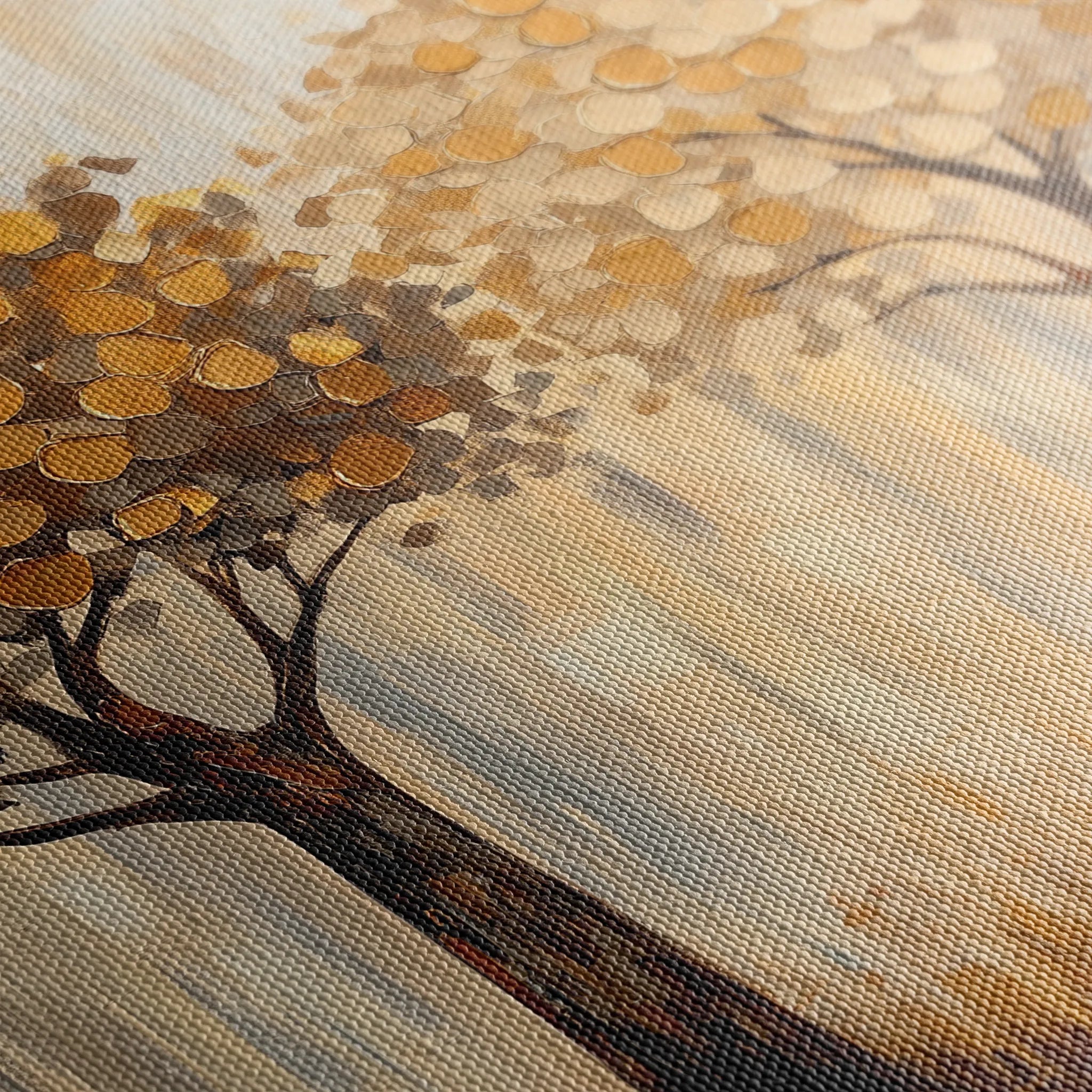 Landscape 499 Canvas Art 18" x 24" / 45 x 60 cm / Black