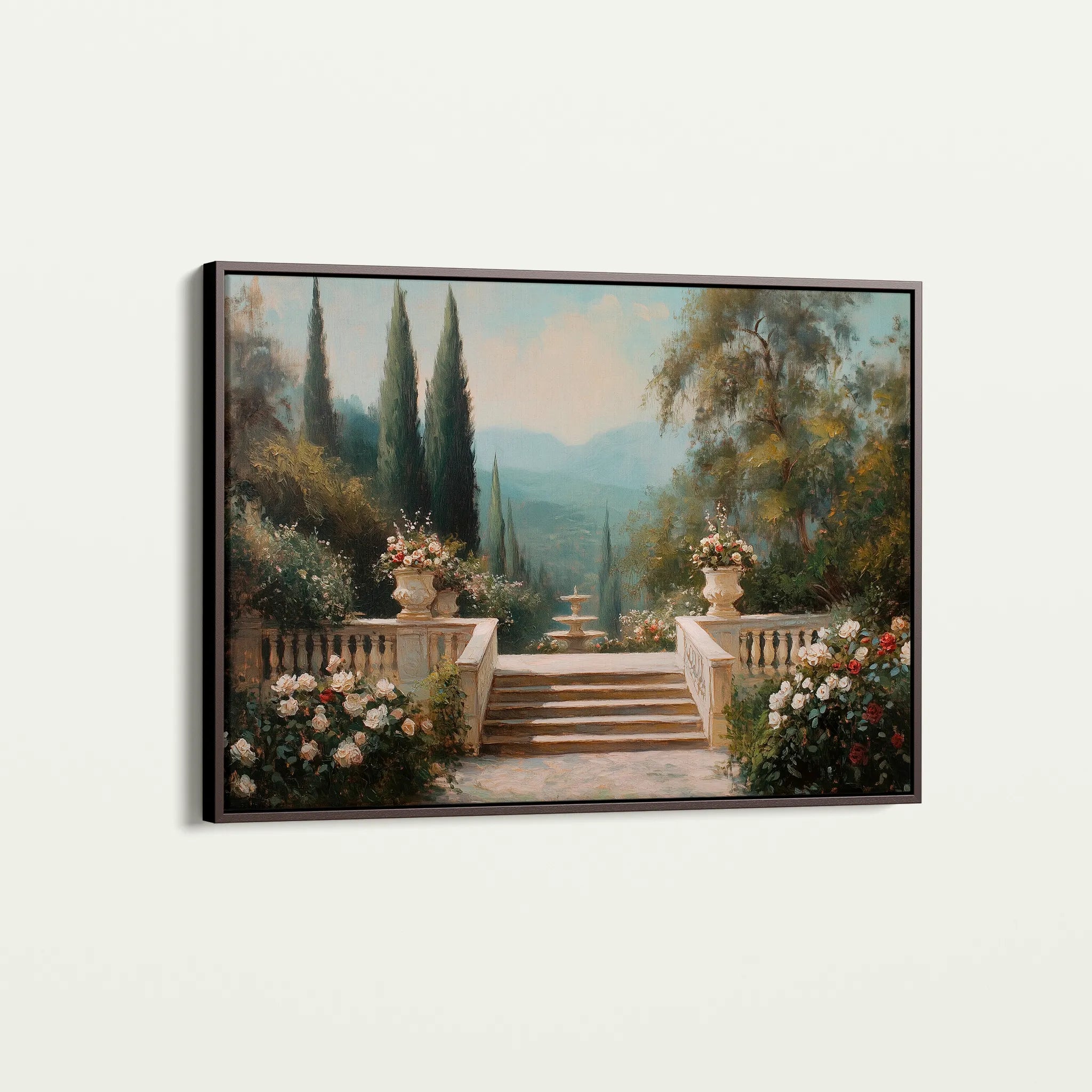 Landscape 501 Canvas Art 18" x 24" / 45 x 60 cm / Black