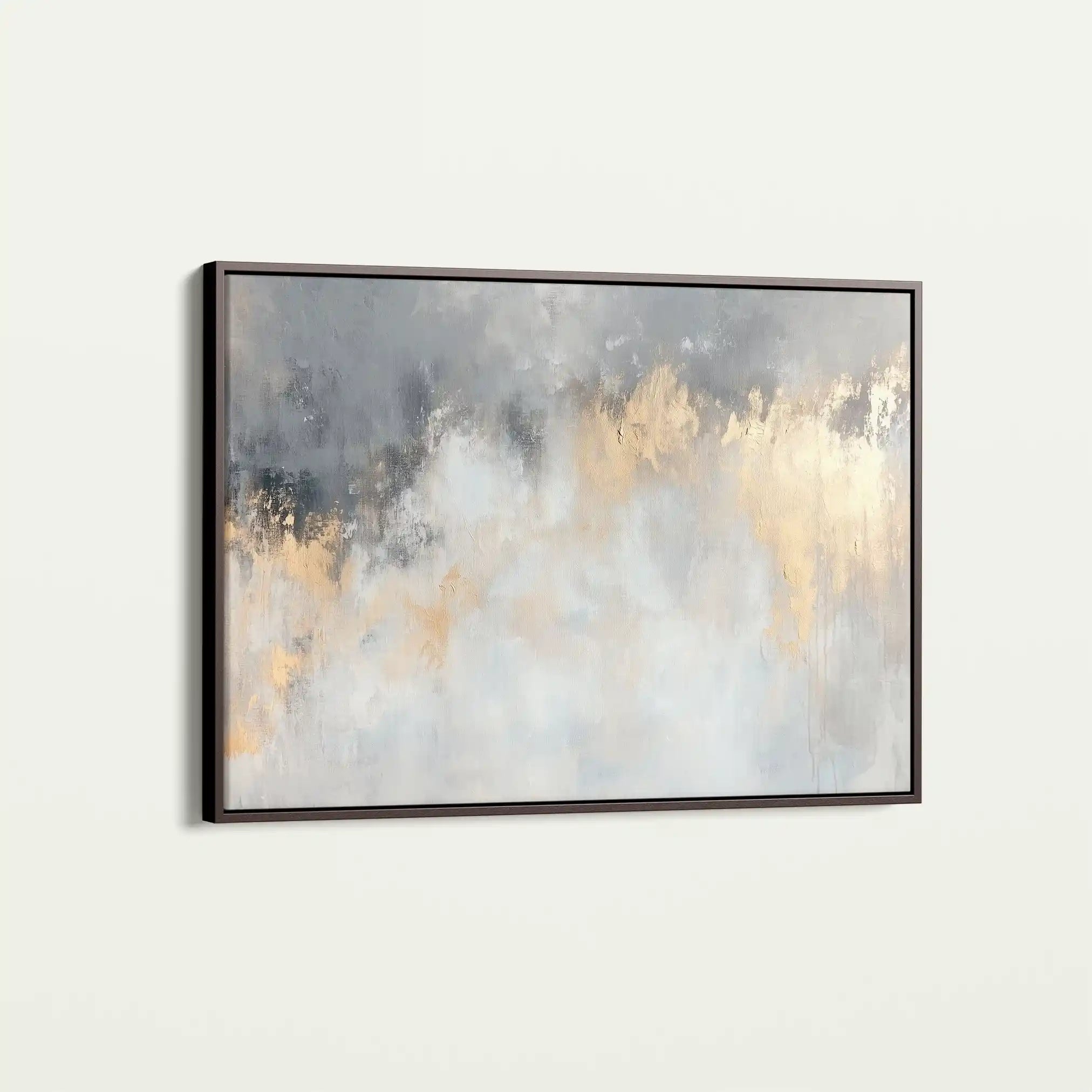 Abstract 503 Canvas Art 18" x 24" / 45 x 60 cm / Black