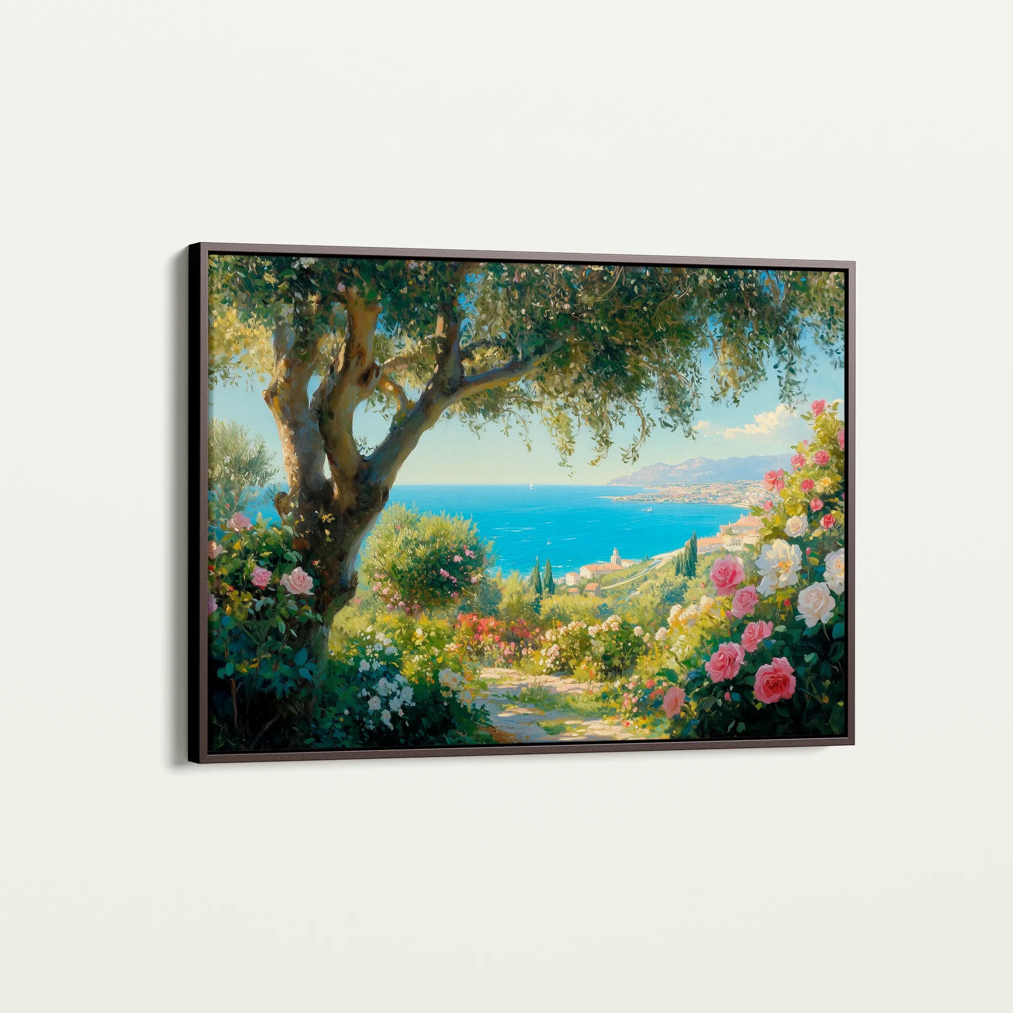Landscape 504 Canvas Art 18" x 24" / 45 x 60 cm / Black