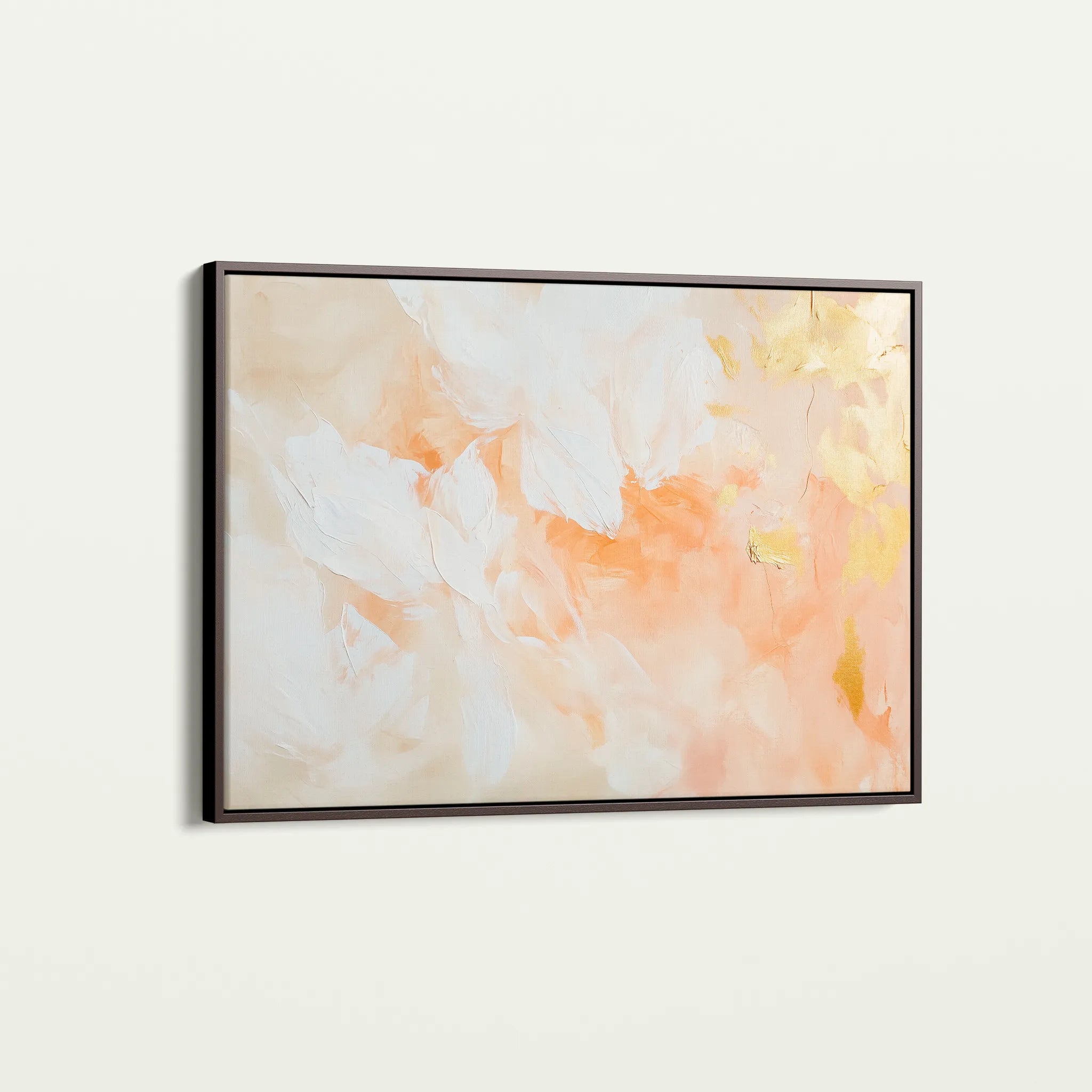 Abstract 509 Canvas Art 18" x 24" / 45 x 60 cm / Black