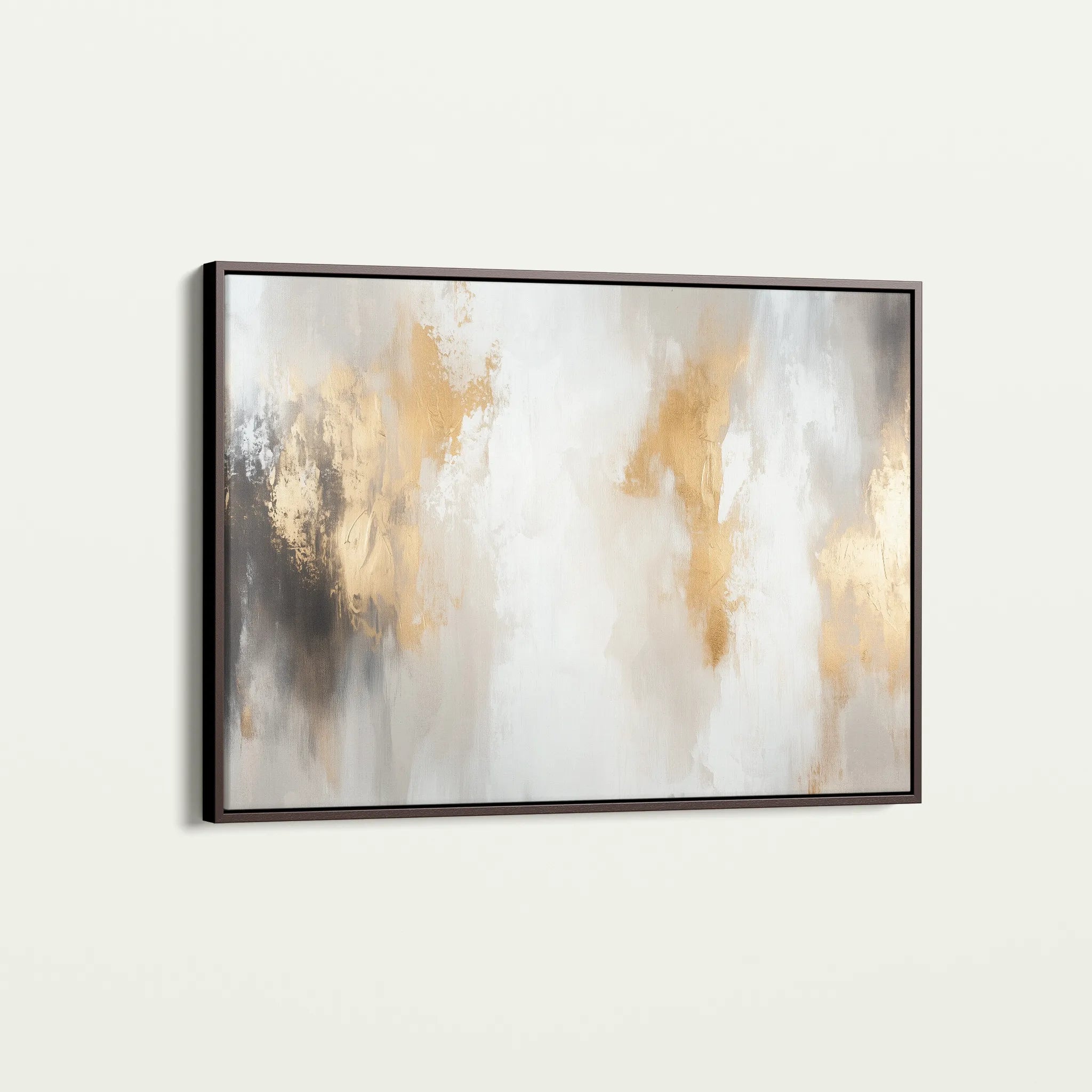 Abstract 520 Canvas Art 18" x 24" / 45 x 60 cm / Black