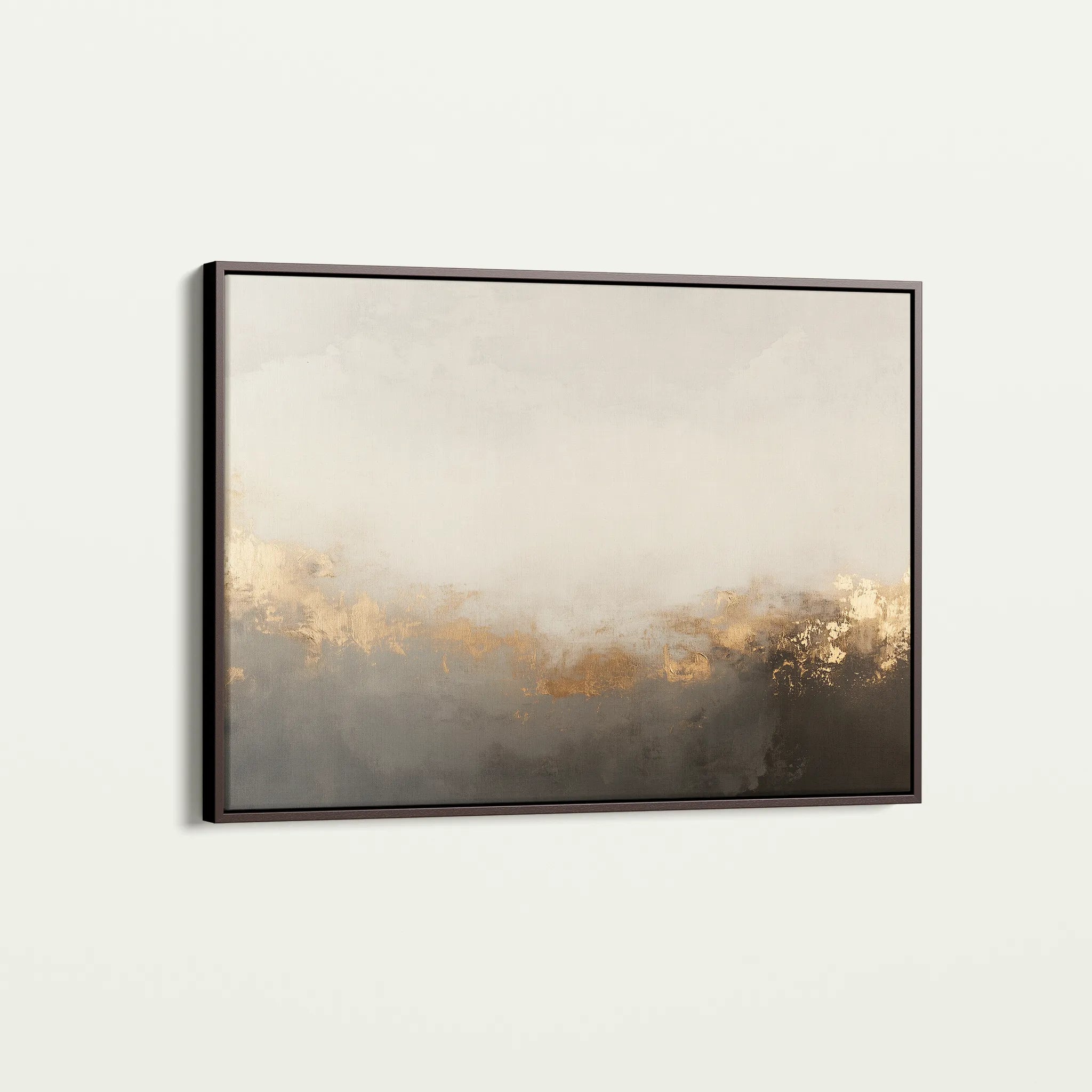 Abstract 523 Canvas Art 18" x 24" / 45 x 60 cm / Black