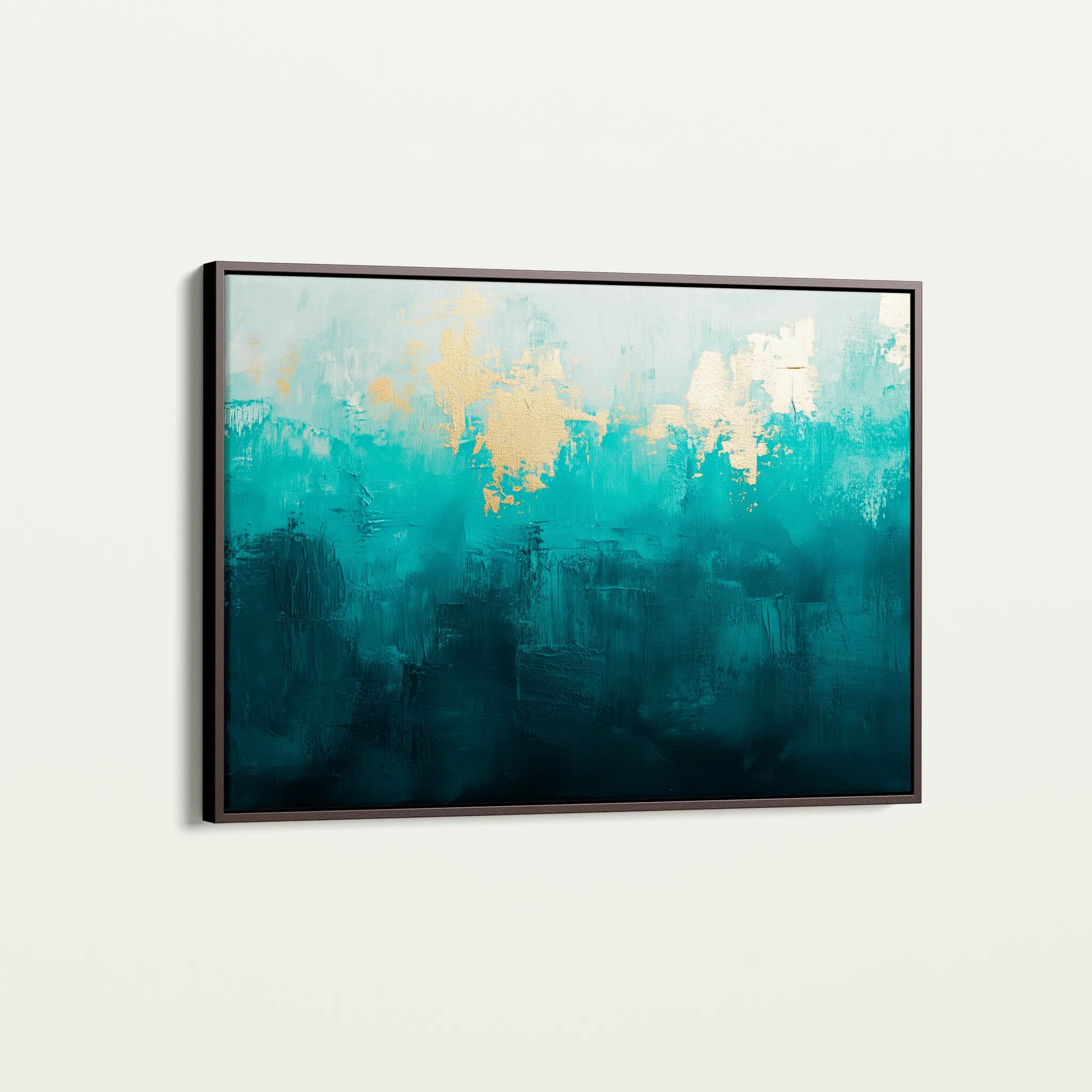Abstract 535 Canvas Art 18" x 24" / 45 x 60 cm / Black