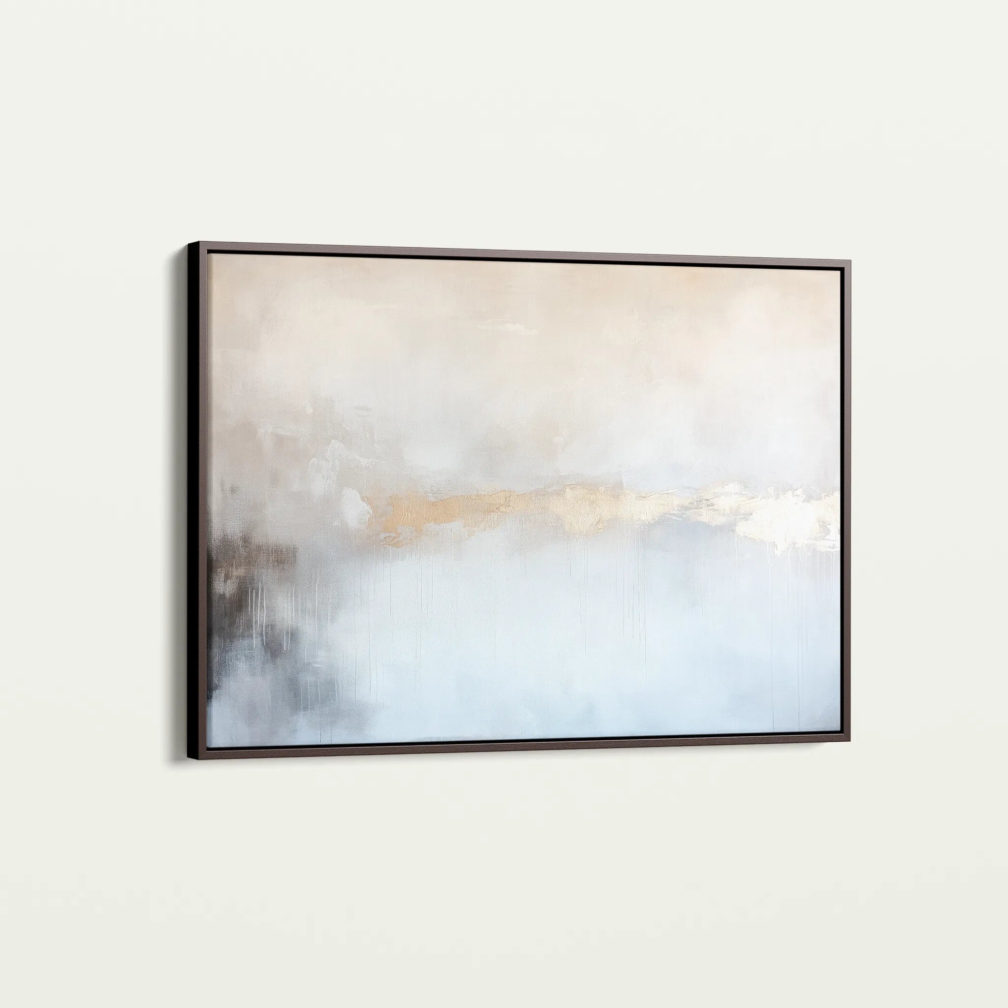 Abstract 537 Canvas Art 18" x 24" / 45 x 60 cm / Black