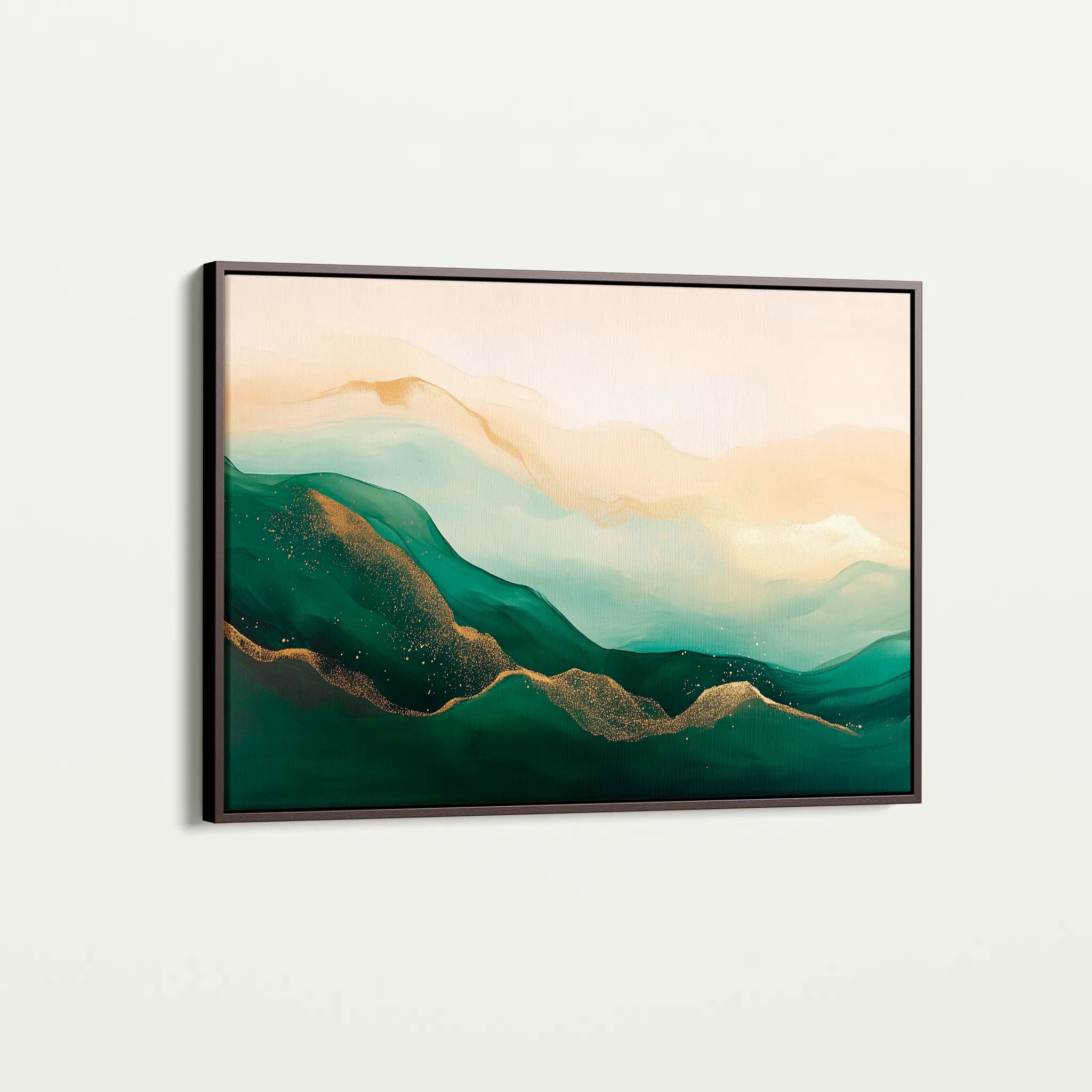 Abstract 540 Canvas Art 18" x 24" / 45 x 60 cm / Black
