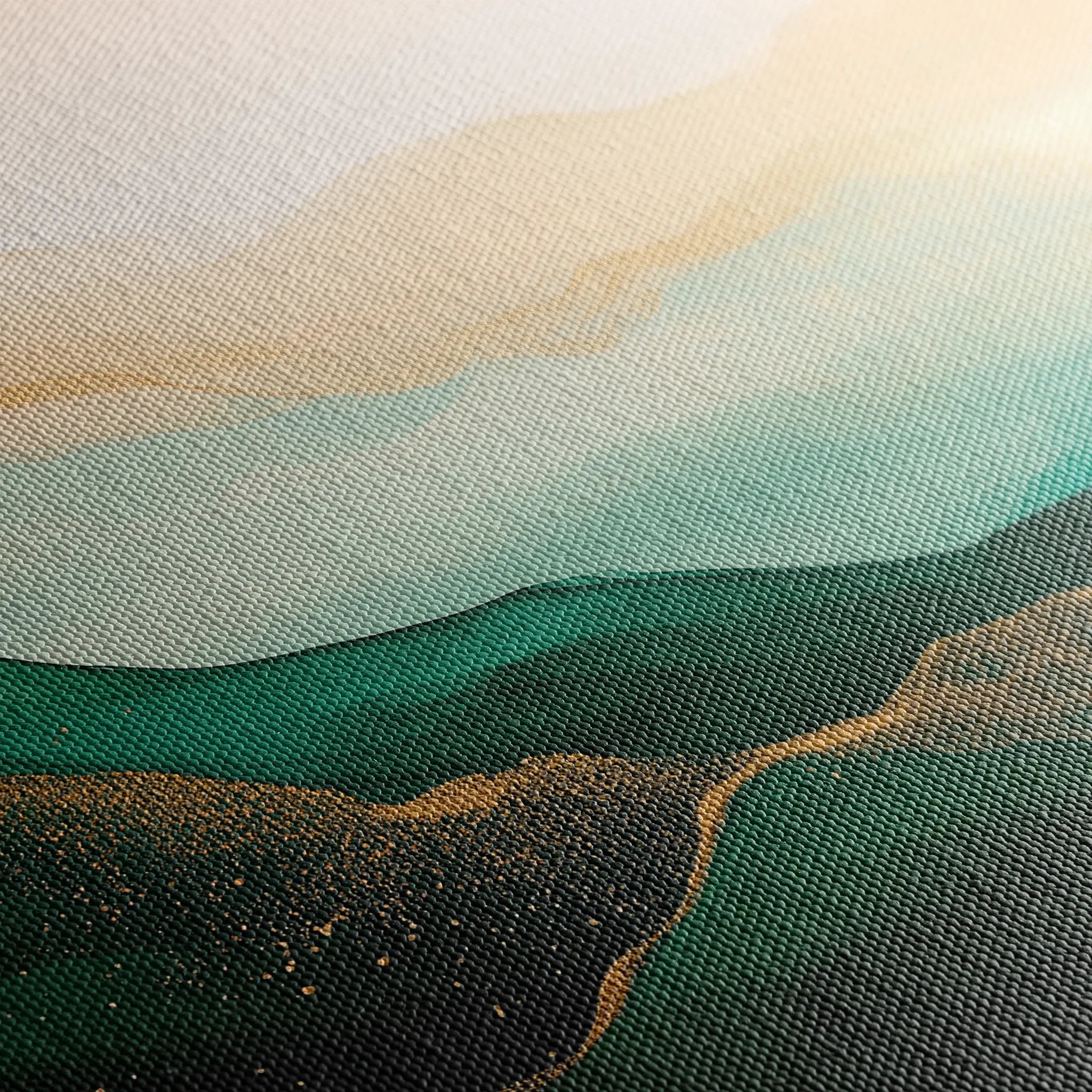Abstract 540 Canvas Art 18" x 24" / 45 x 60 cm / Black