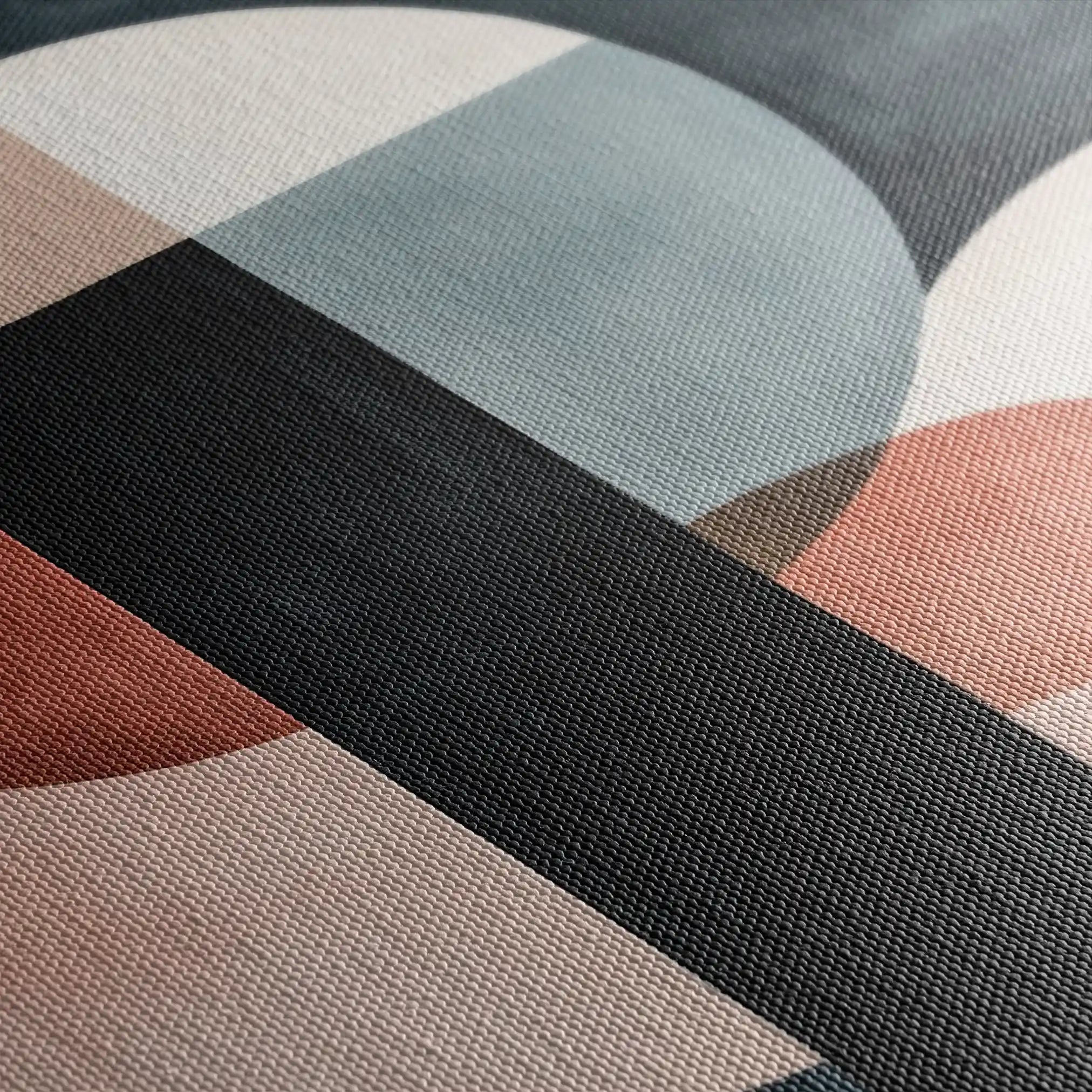 Abstract 544 Canvas Art 18" x 24" / 45 x 60 cm / Black