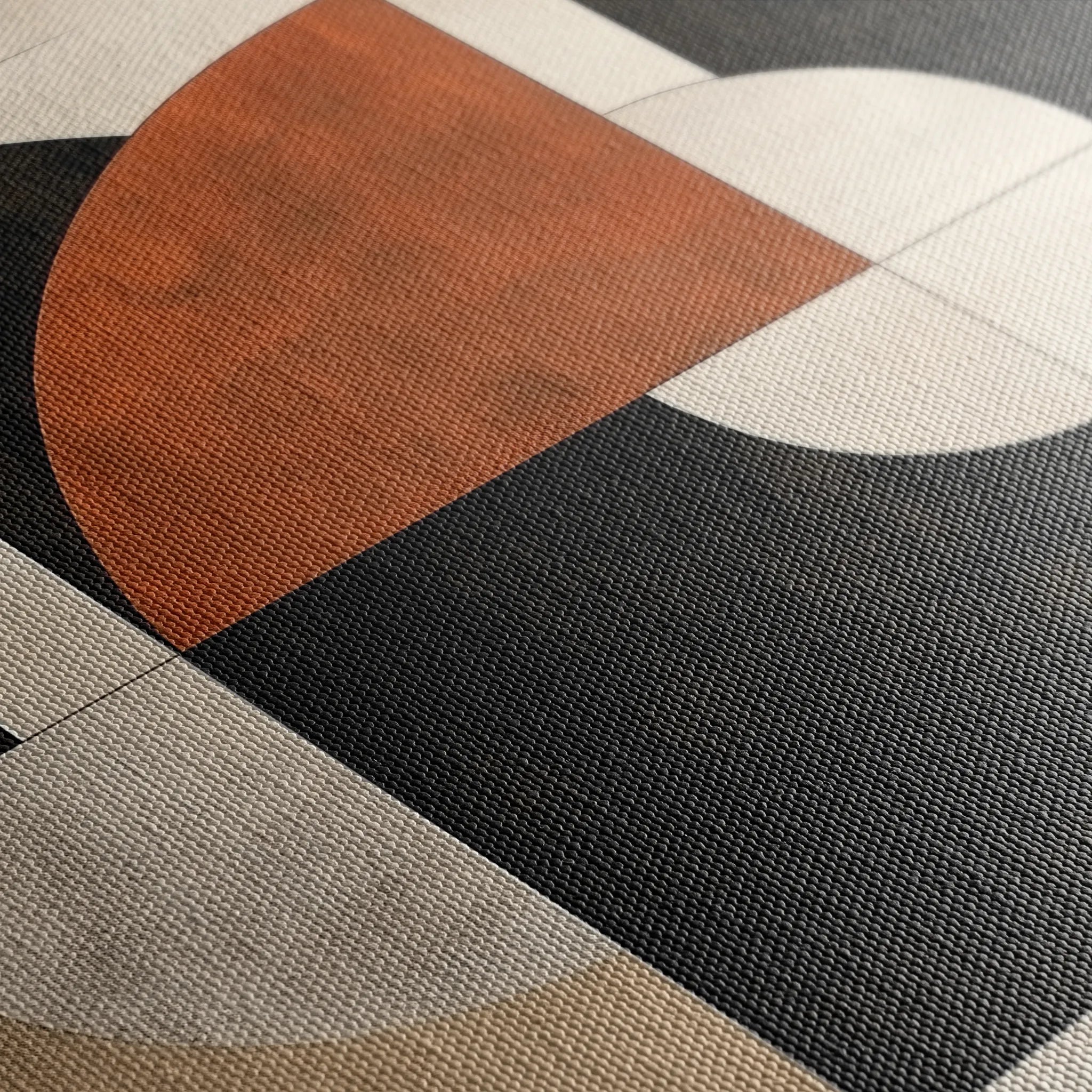 Abstract 547 Canvas Art 18" x 24" / 45 x 60 cm / Black