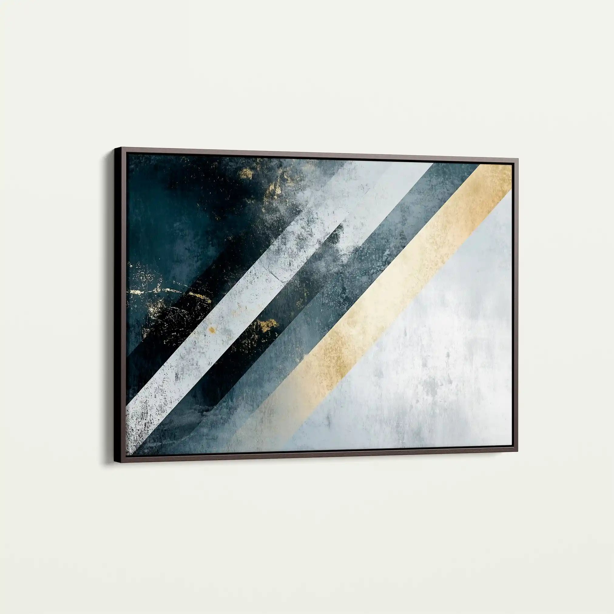 Abstract 548 Canvas Art 18" x 24" / 45 x 60 cm / Black