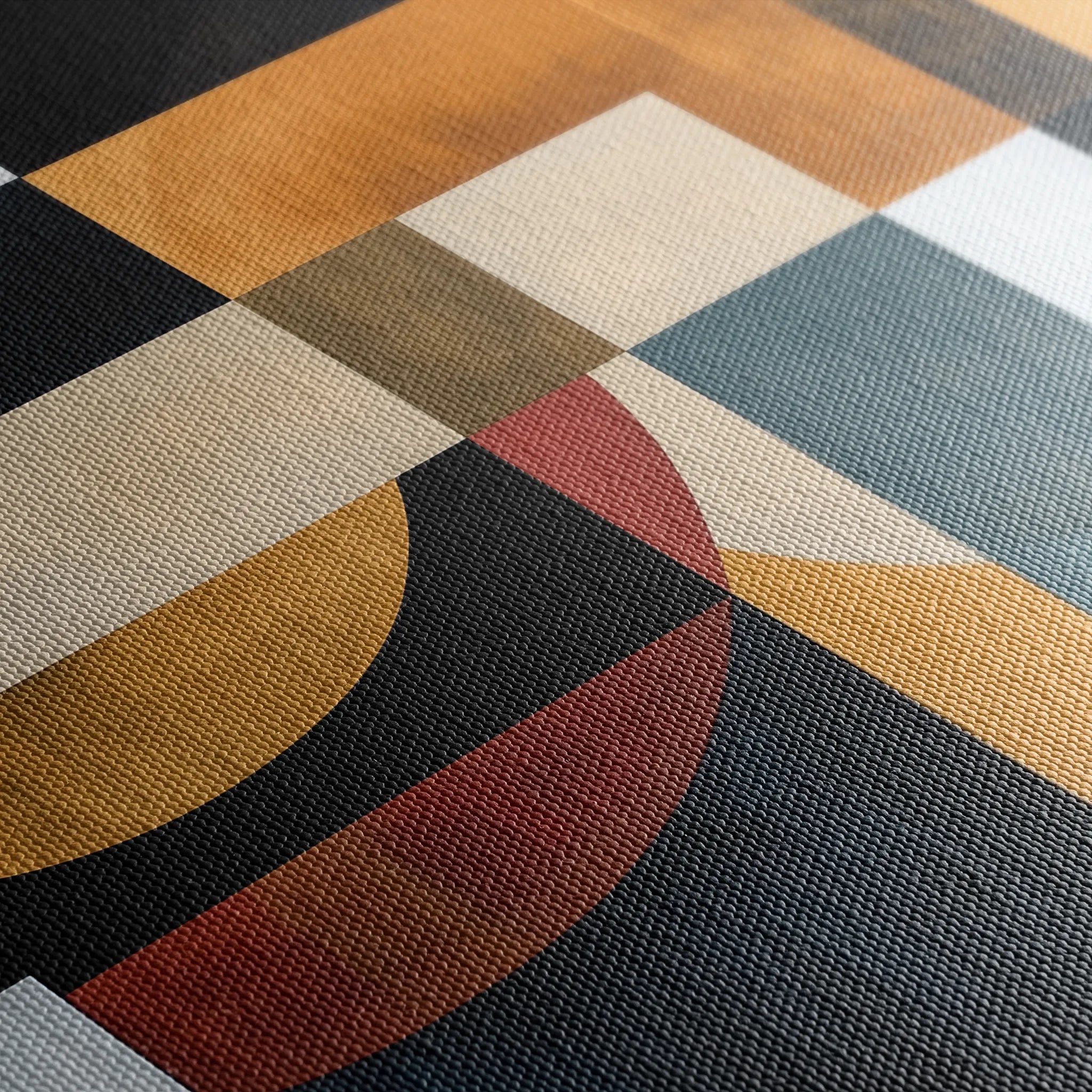 Abstract 553 Canvas Art 18" x 24" / 45 x 60 cm / Black