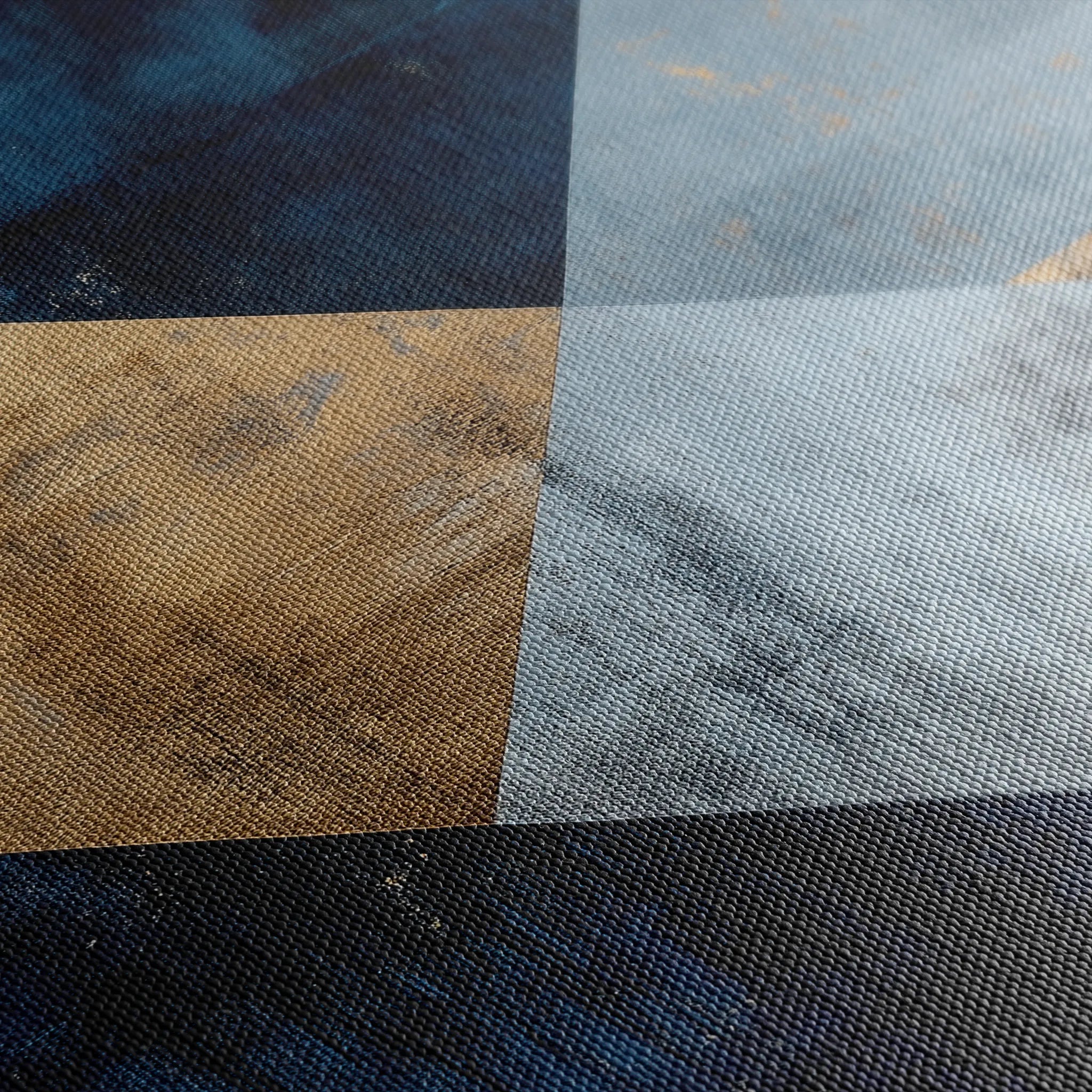 Abstract 561 Canvas Art 18" x 24" / 45 x 60 cm / Black