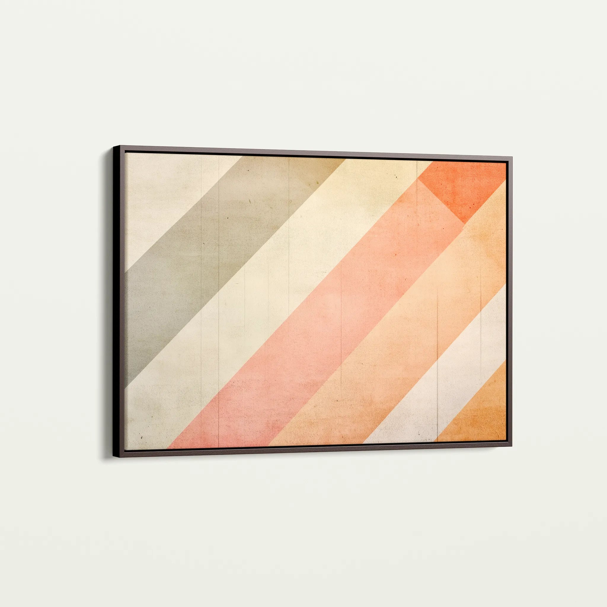 Abstract 565 Canvas Art 18" x 24" / 45 x 60 cm / Black