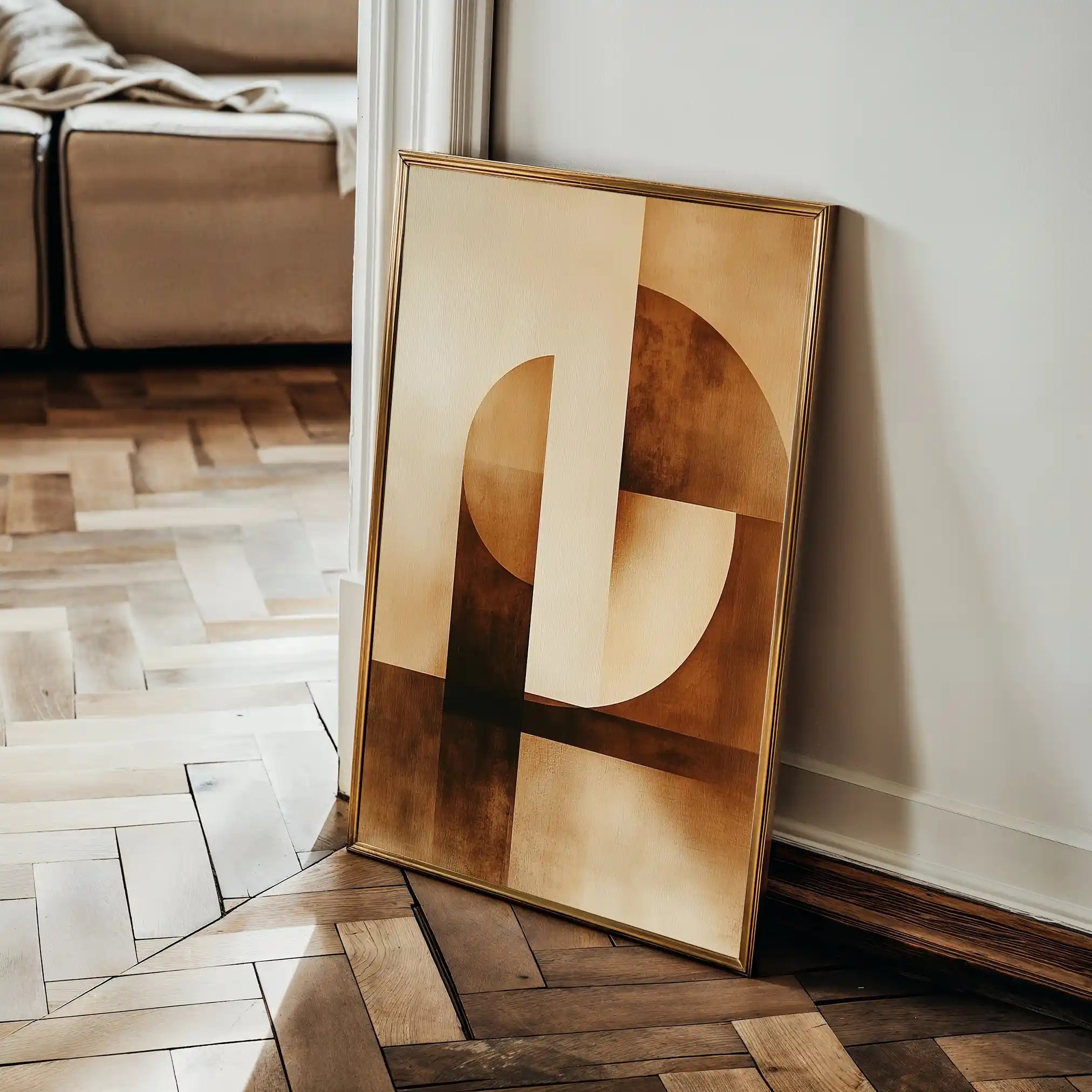 Abstract 567 Canvas Art 18" x 24" / 45 x 60 cm / Black