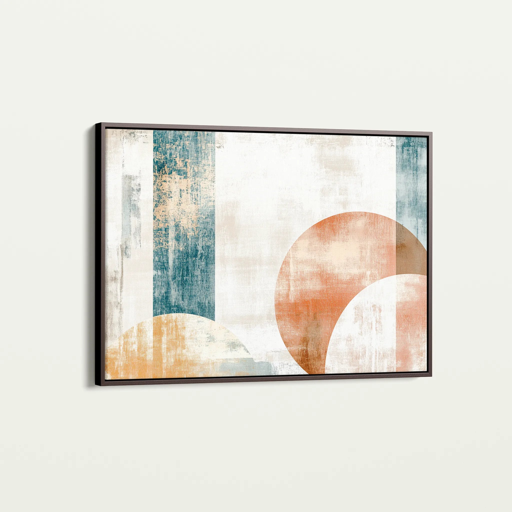 Abstract 569 Canvas Art 18" x 24" / 45 x 60 cm / Black