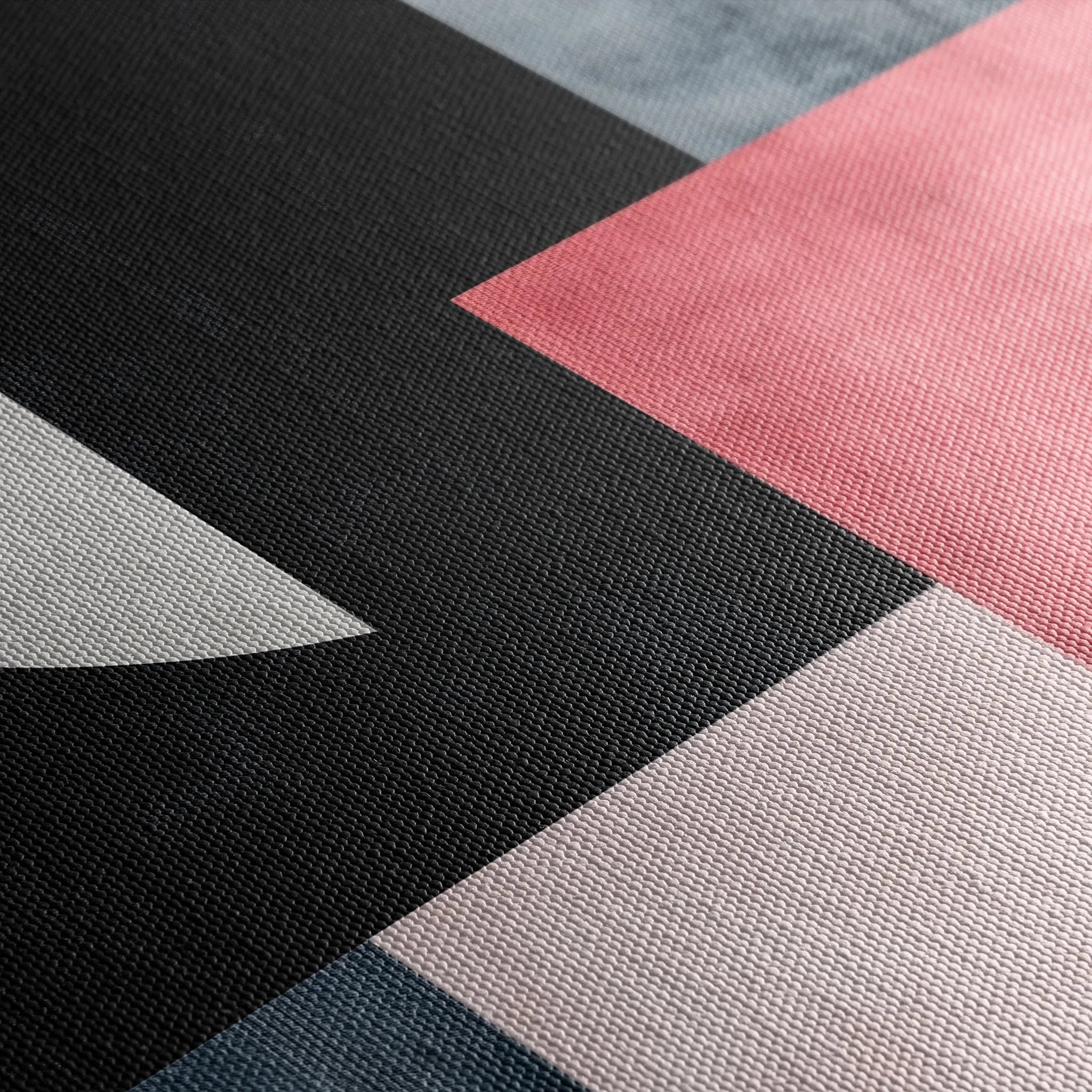 Abstract 583 Canvas Art 18" x 24" / 45 x 60 cm / Black