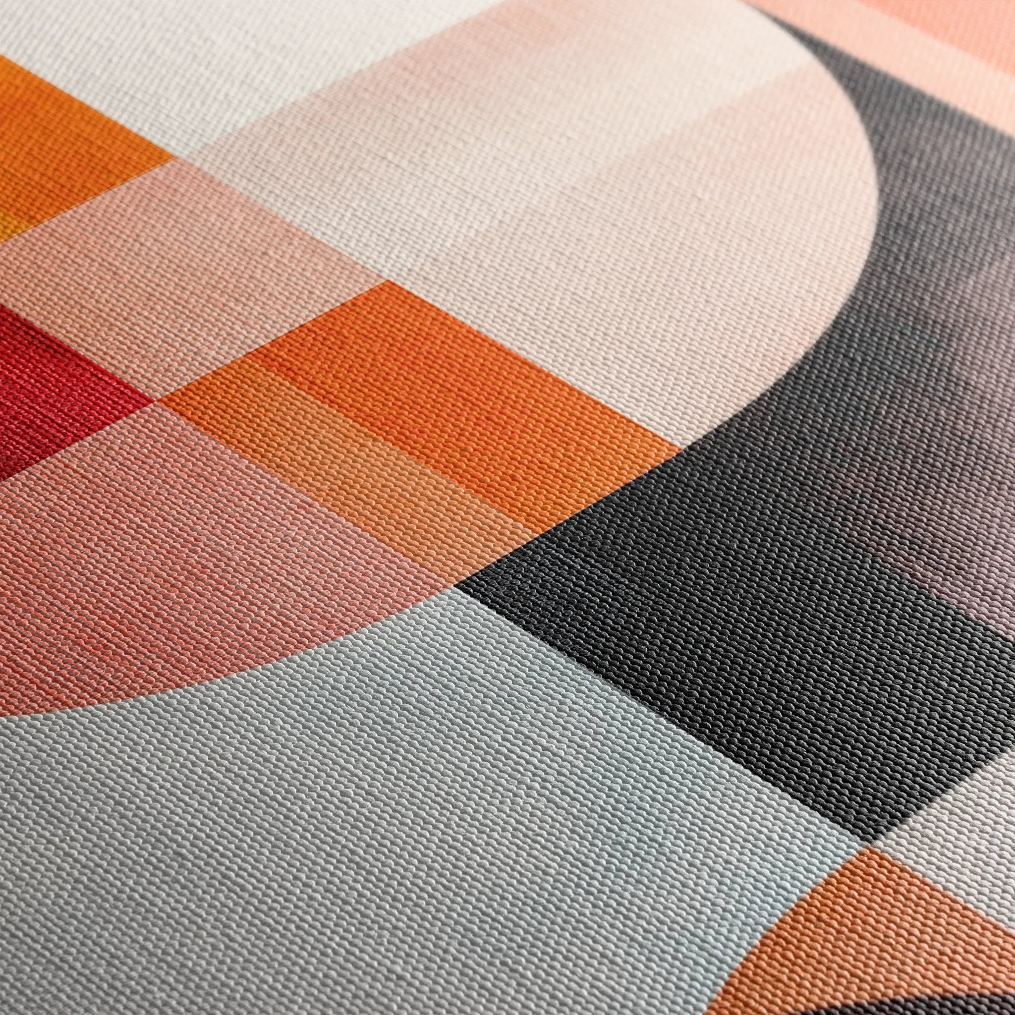 Abstract 585 Canvas Art 18" x 24" / 45 x 60 cm / Black