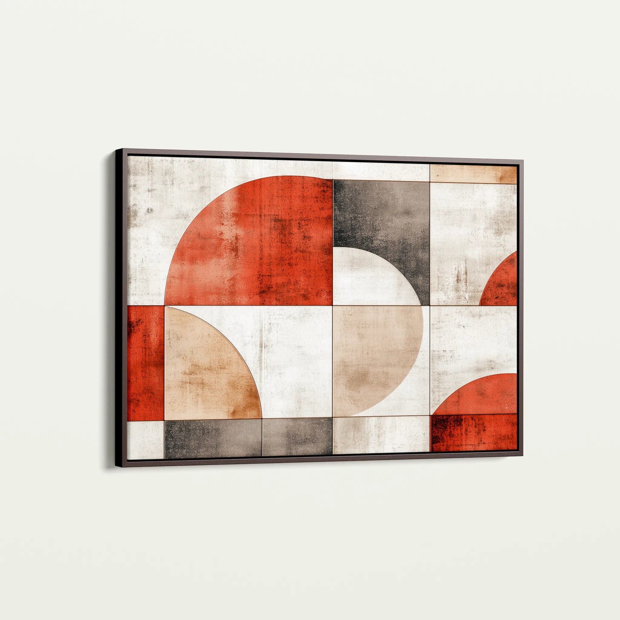 Abstract 590 Canvas Art 18" x 24" / 45 x 60 cm / Black