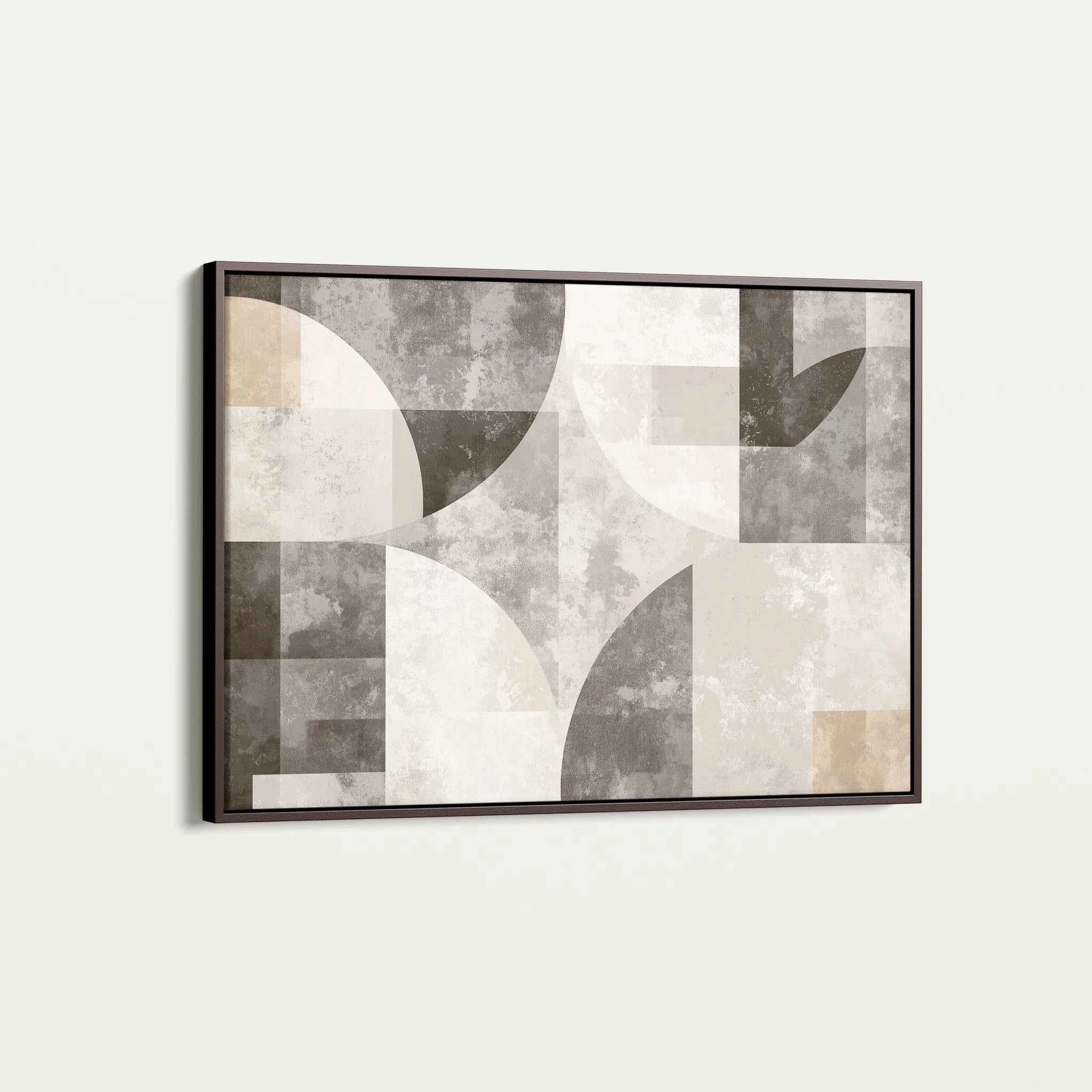 Abstract 591 Canvas Art 18" x 24" / 45 x 60 cm / Black