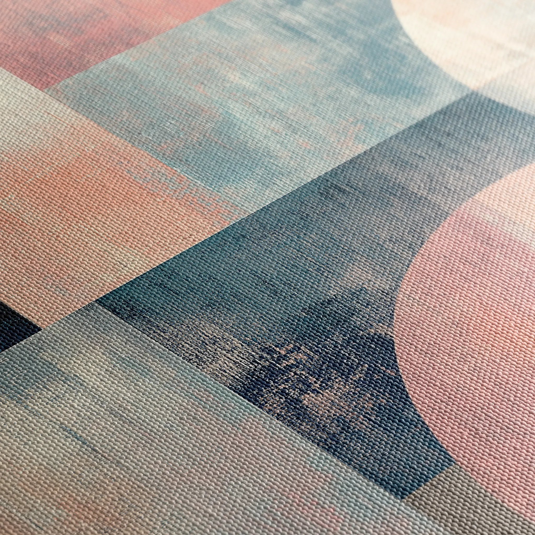 Abstract 595 Canvas Art 18" x 24" / 45 x 60 cm / Black
