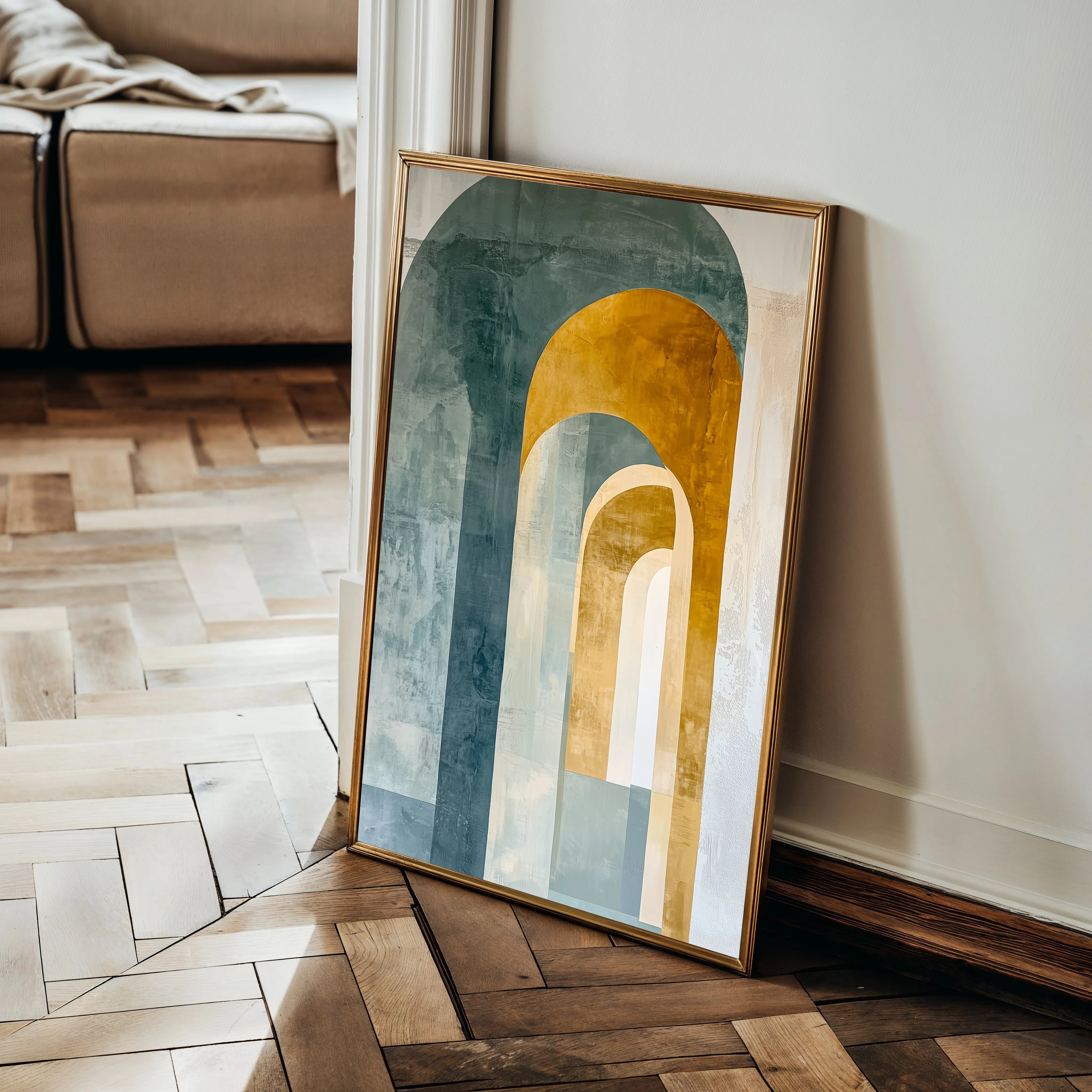 Abstract 600 Canvas Art 18" x 24" / 45 x 60 cm / Black