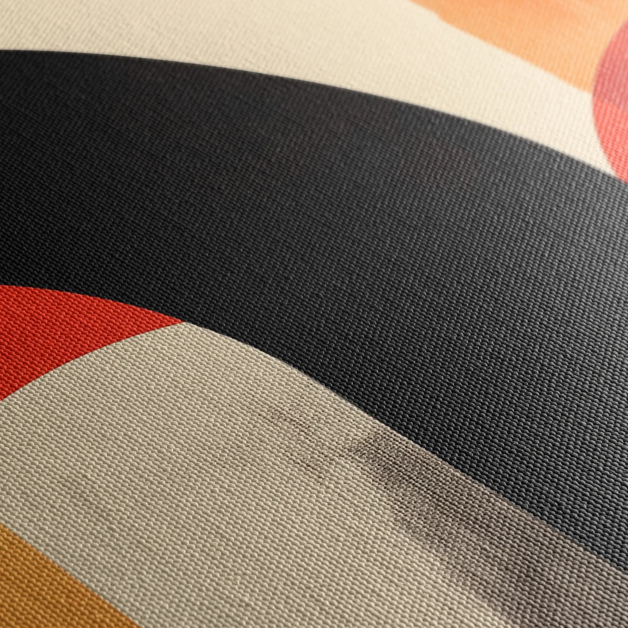 Abstract 607 Canvas Art 18" x 24" / 45 x 60 cm / Black