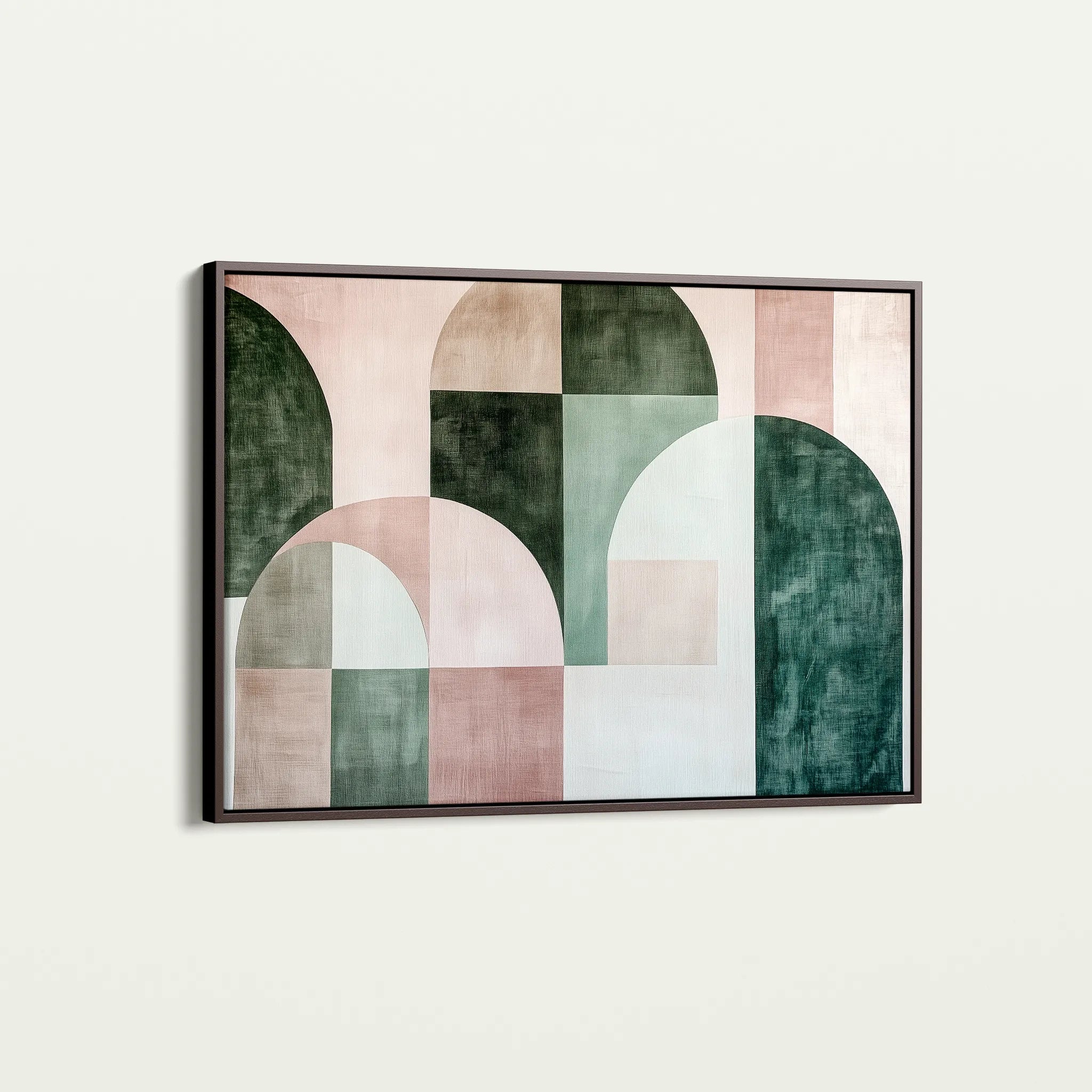 Abstract 610 Canvas Art 18" x 24" / 45 x 60 cm / Black
