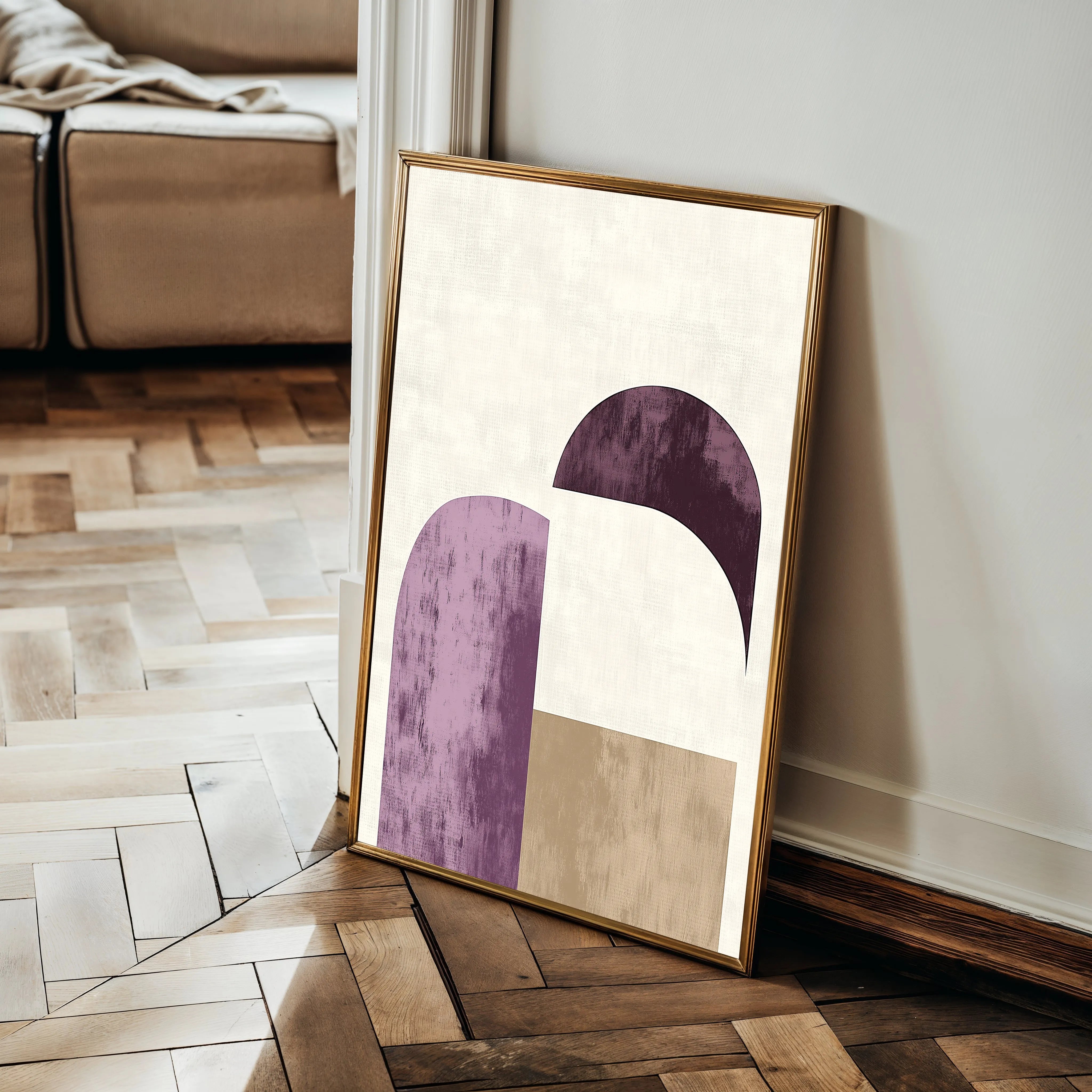 Abstract 613 Canvas Art 18" x 24" / 45 x 60 cm / Black